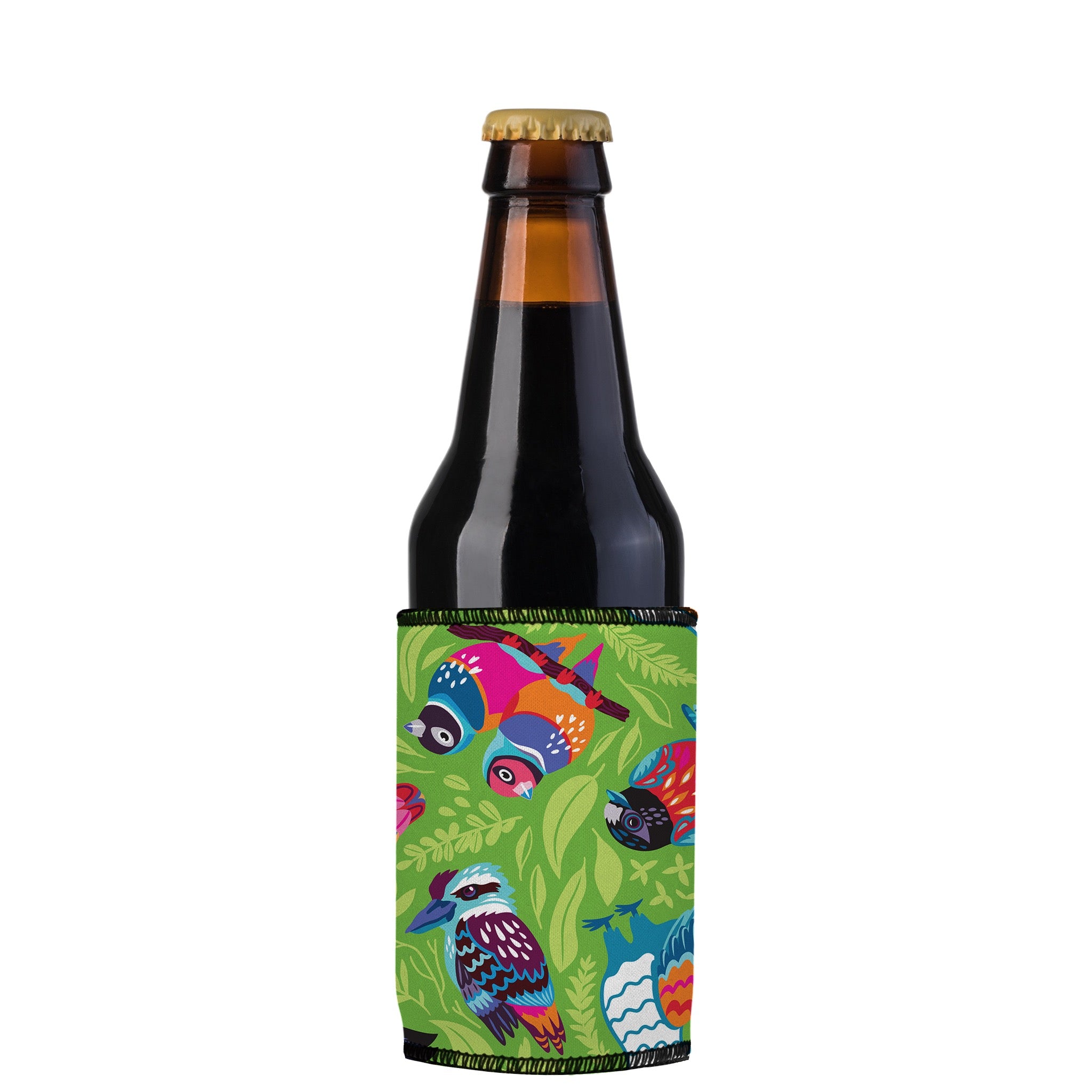 Stubbyz Aussie Birds III Stubby Cooler