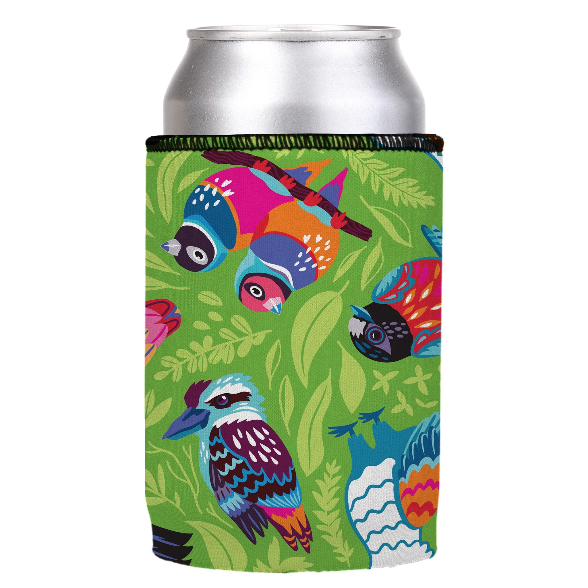 Stubbyz Aussie Birds III Stubby Cooler