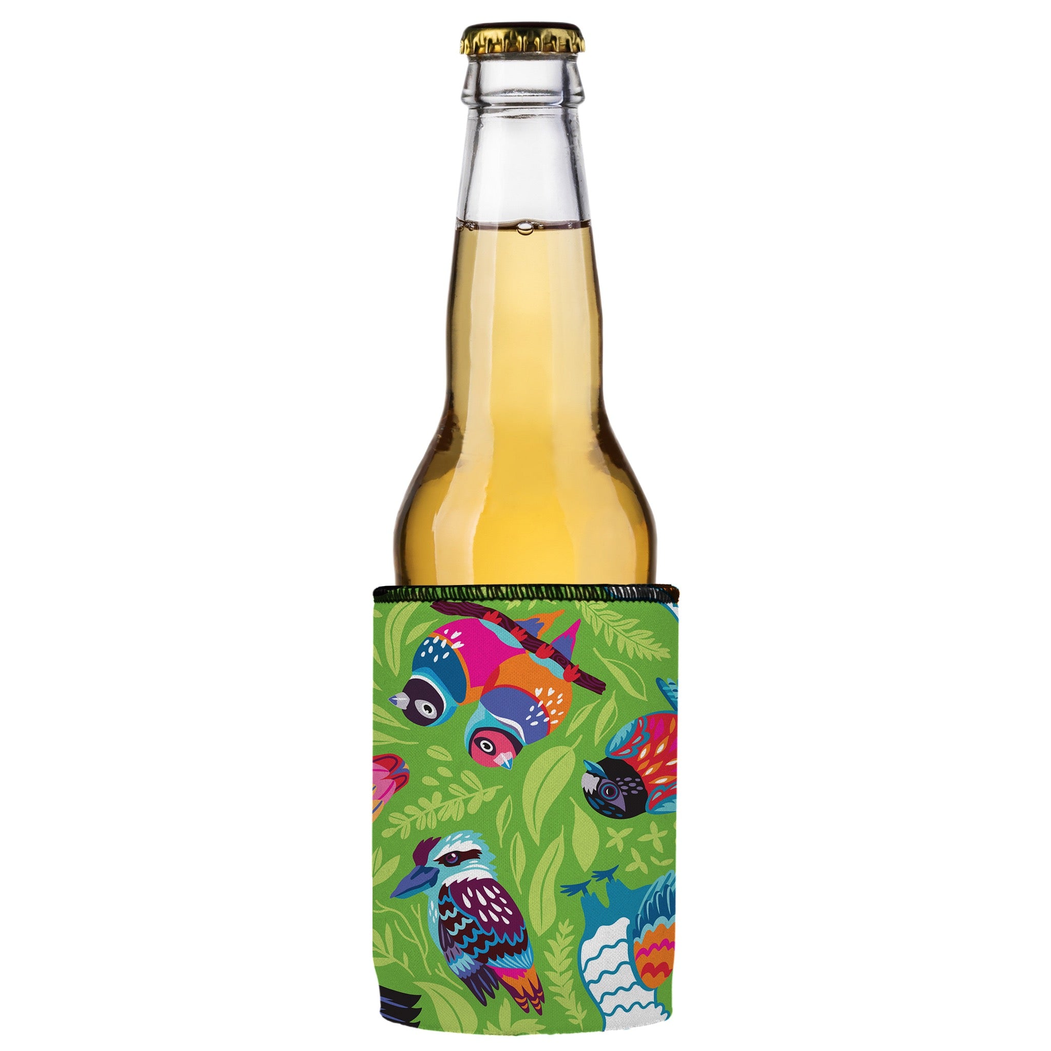 Stubbyz Aussie Birds III Stubby Cooler
