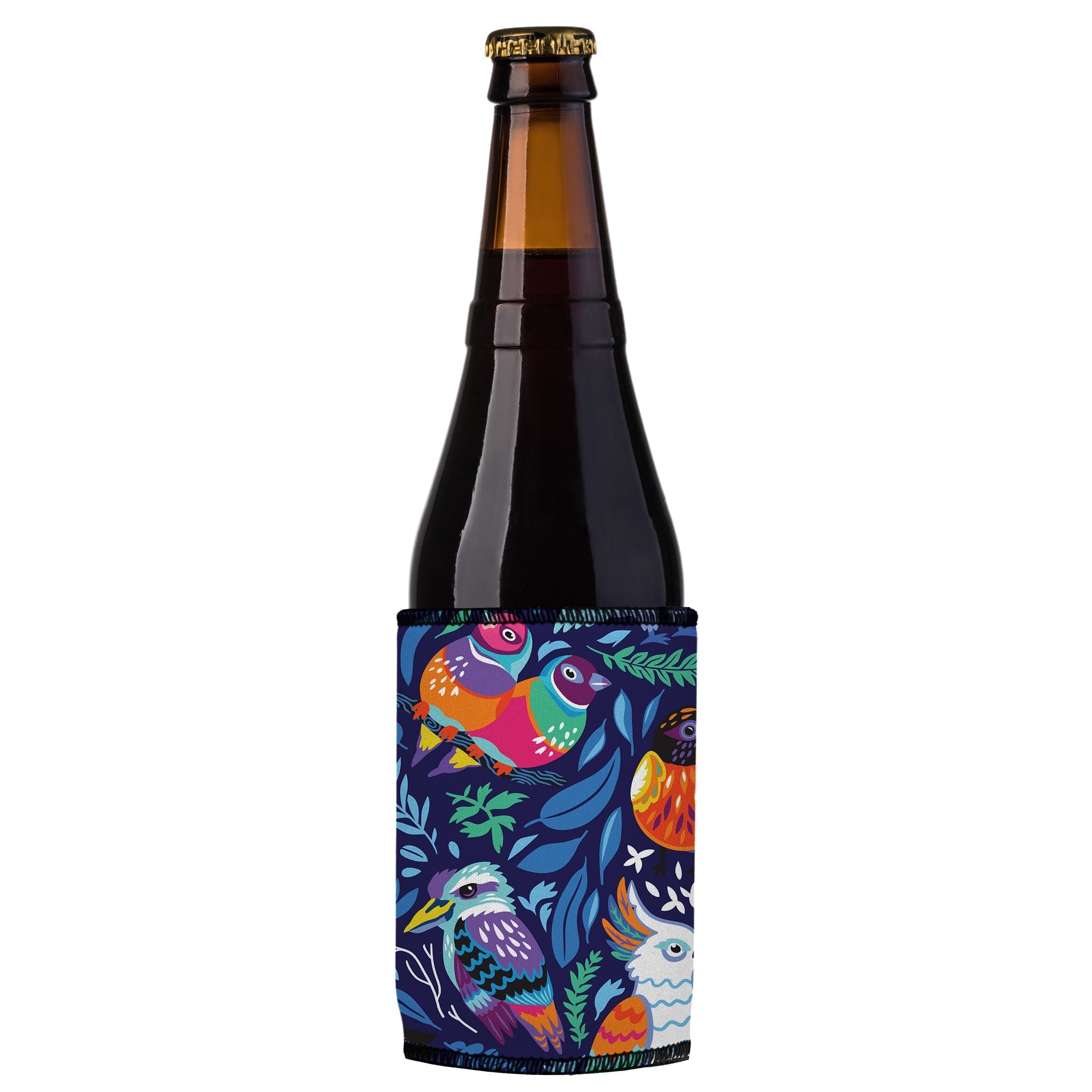 Stubbyz Aussie Birds IV Stubby Cooler 2-Pack