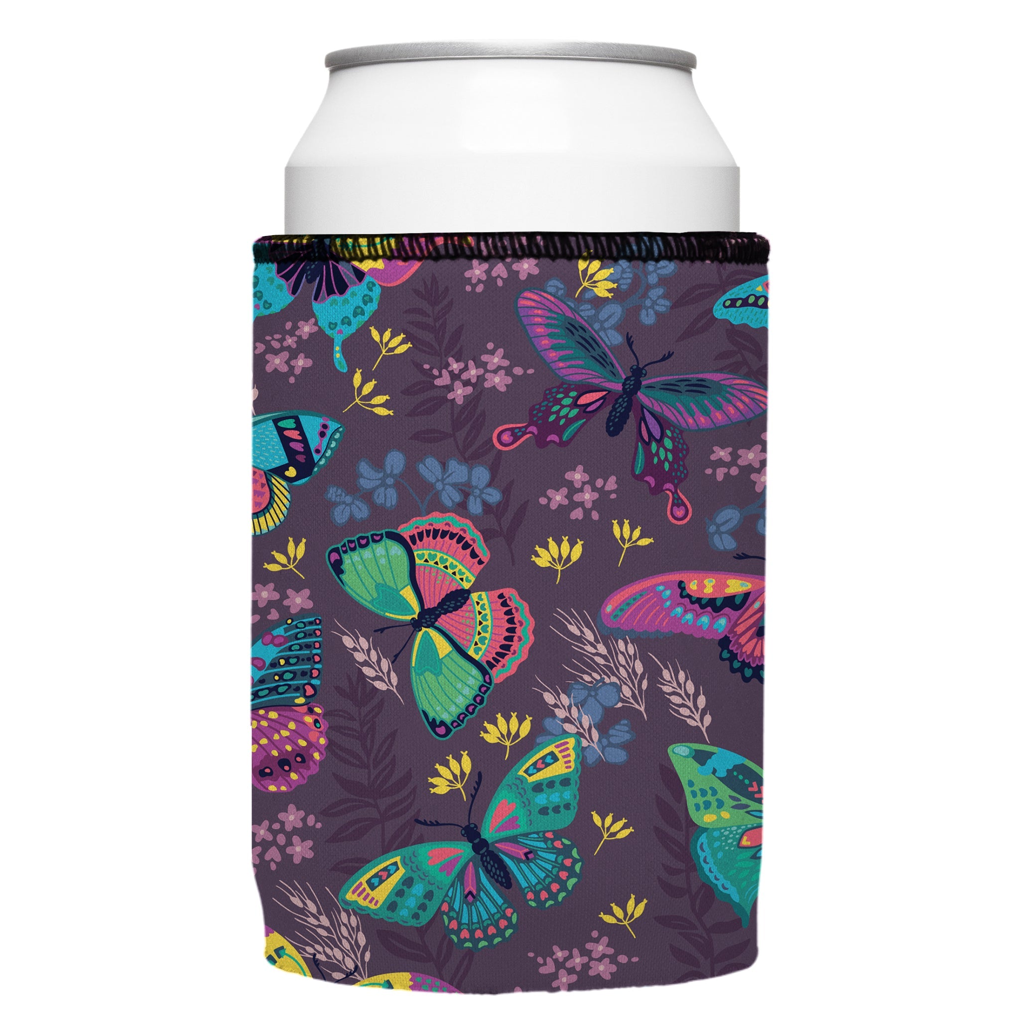 Stubbyz Butterfly Garden Stubby Cooler 2-Pack