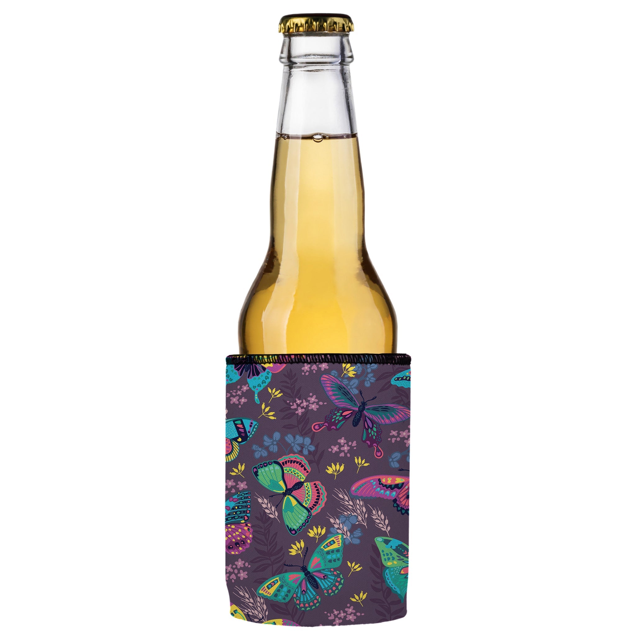 Stubbyz Butterfly Garden Stubby Cooler 2-Pack