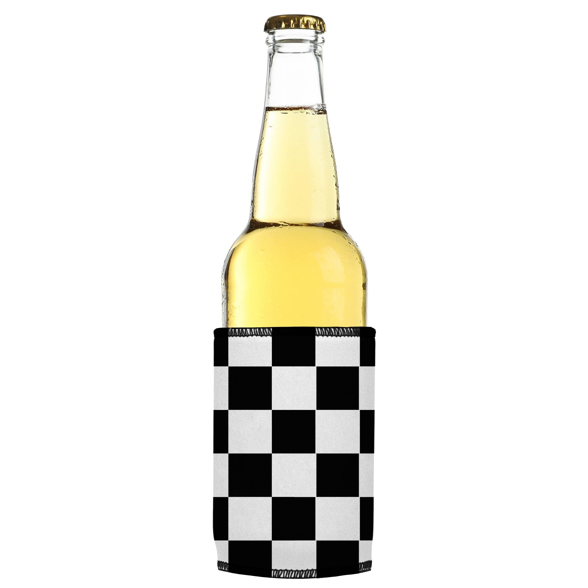 Stubbyz Large Checkerboard Stubby Cooler 2-Pack