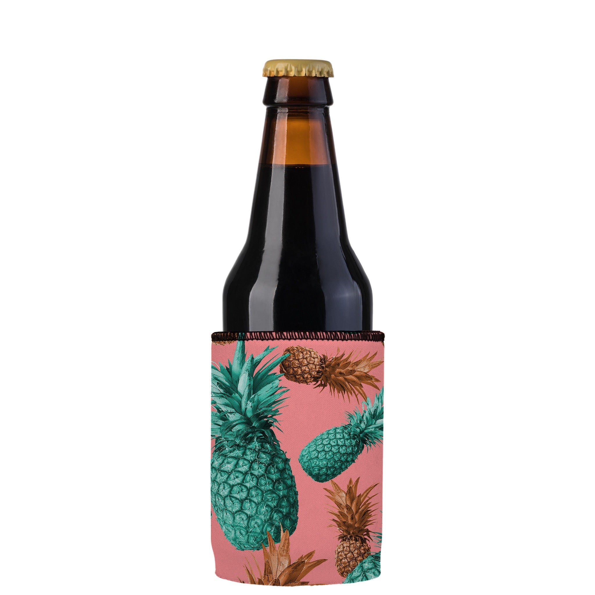 Stubbyz Mmm Pineapples Yummy Stubby Cooler 2-Pack