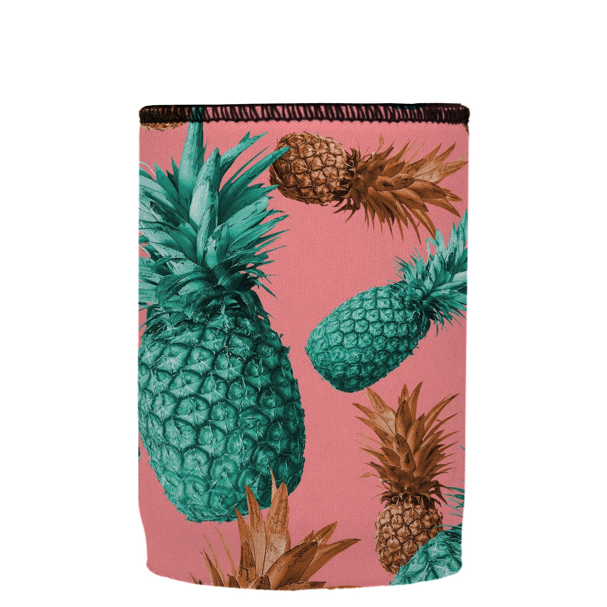 Stubbyz Mmm Pineapples Yummy Stubby Cooler 2-Pack
