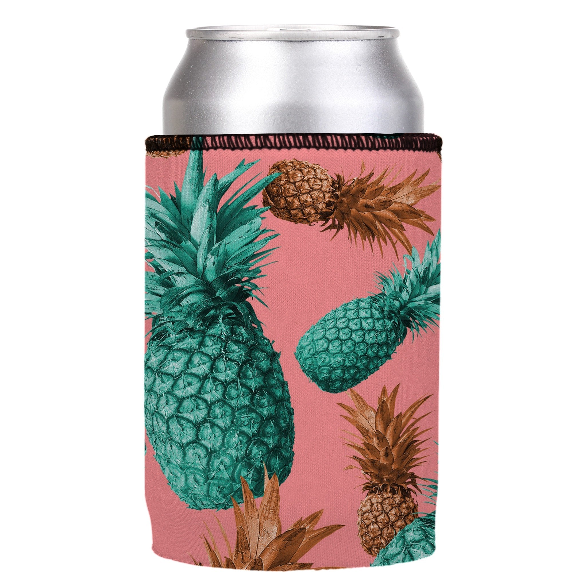 Stubbyz Mmm Pineapples Yummy Stubby Cooler 2-Pack