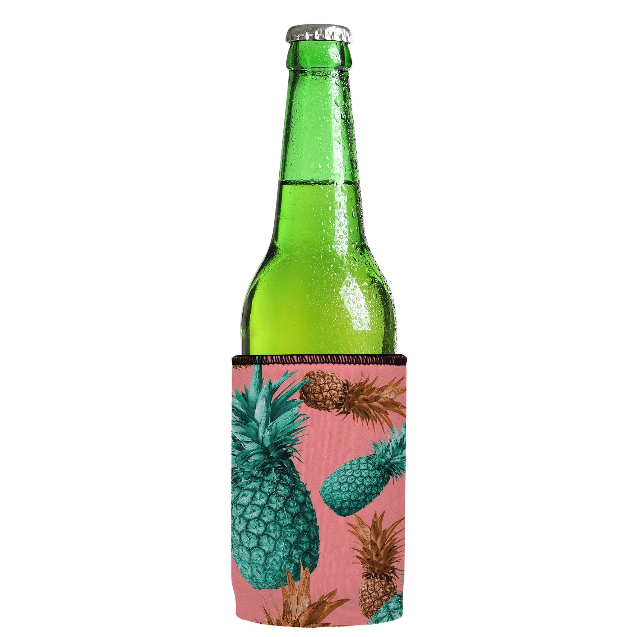 Stubbyz Mmm Pineapples Yummy Stubby Cooler 2-Pack