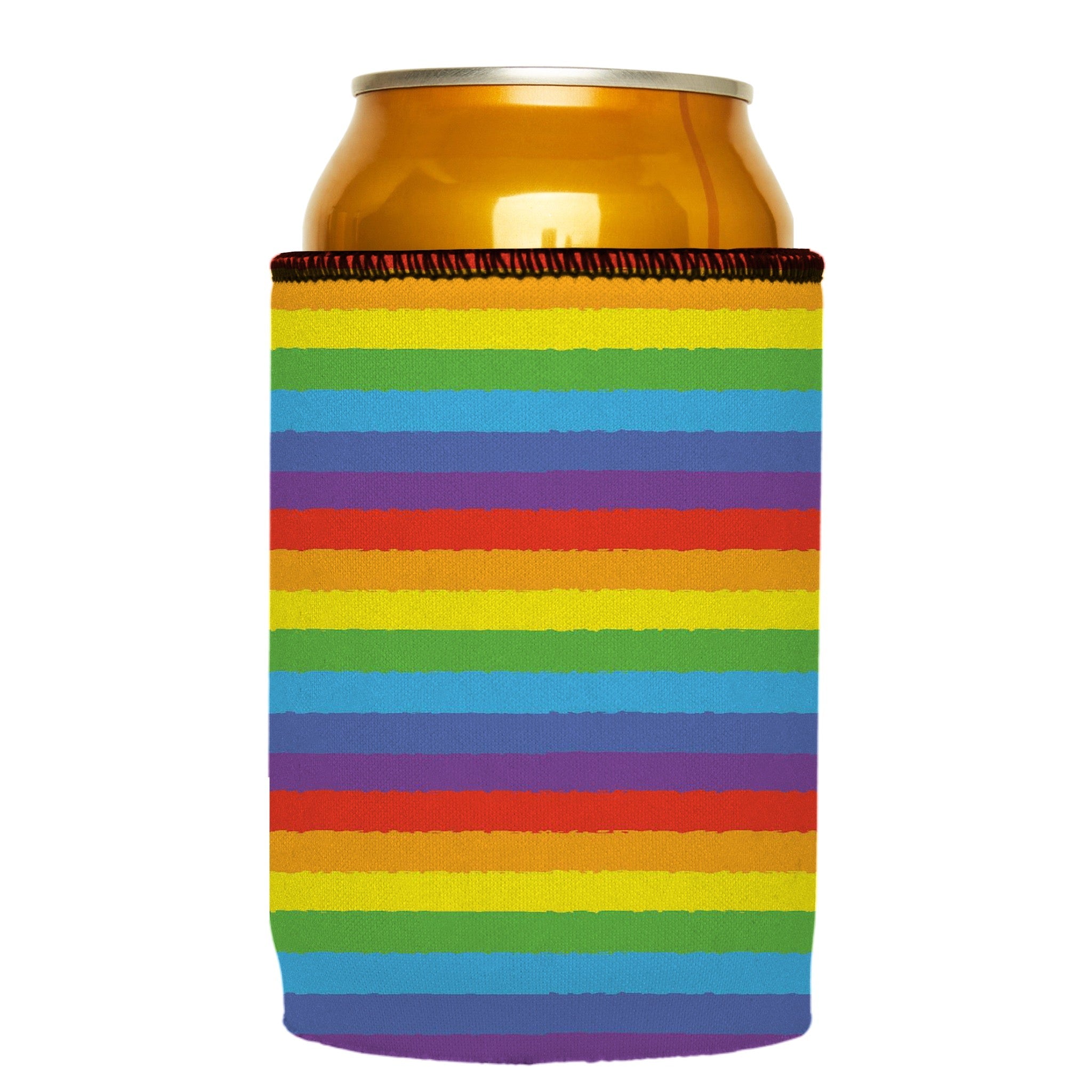 Stubbyz LGBTQ Pride Flag Stubby Cooler 2-Pack
