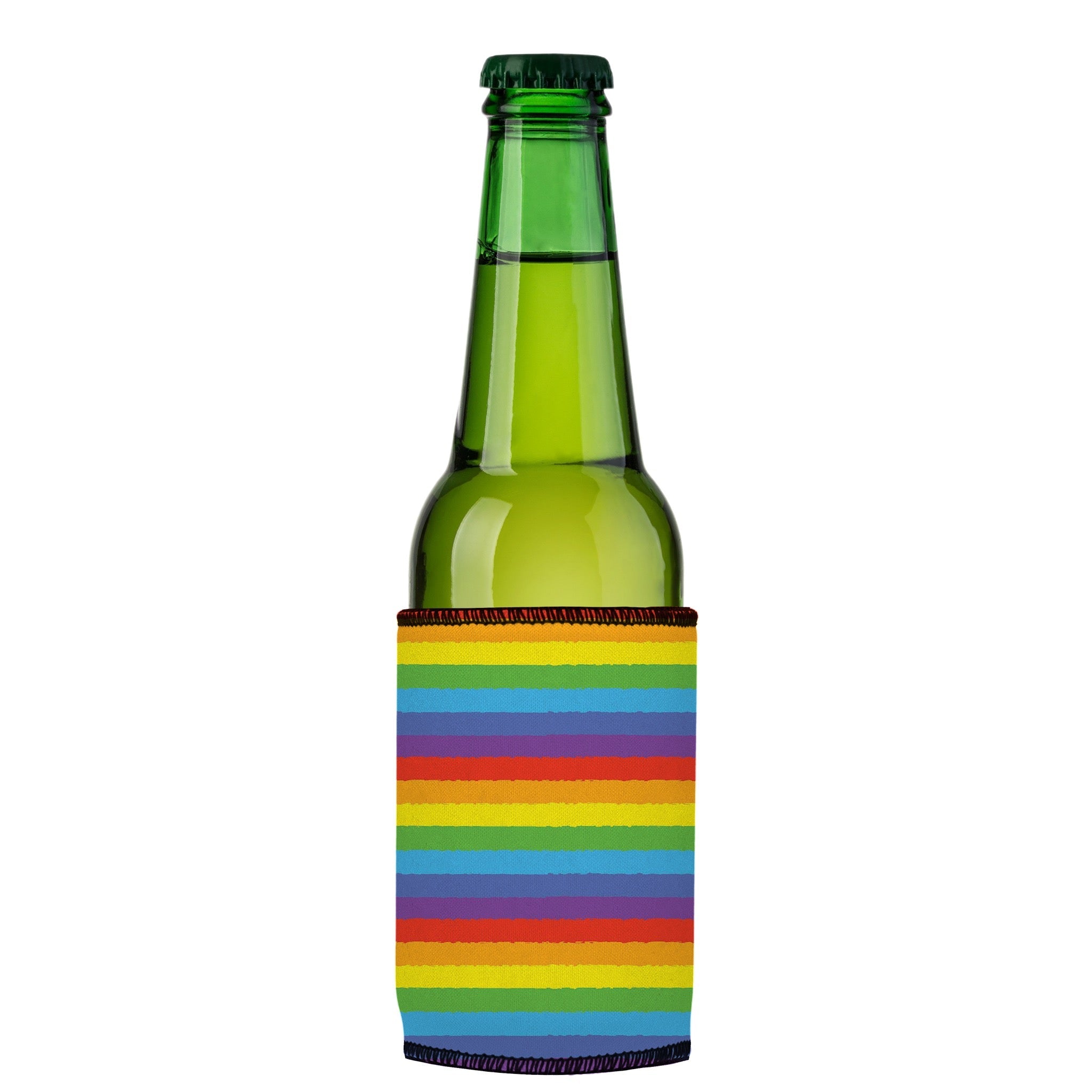 Stubbyz LGBTQ Pride Flag Stubby Cooler 2-Pack