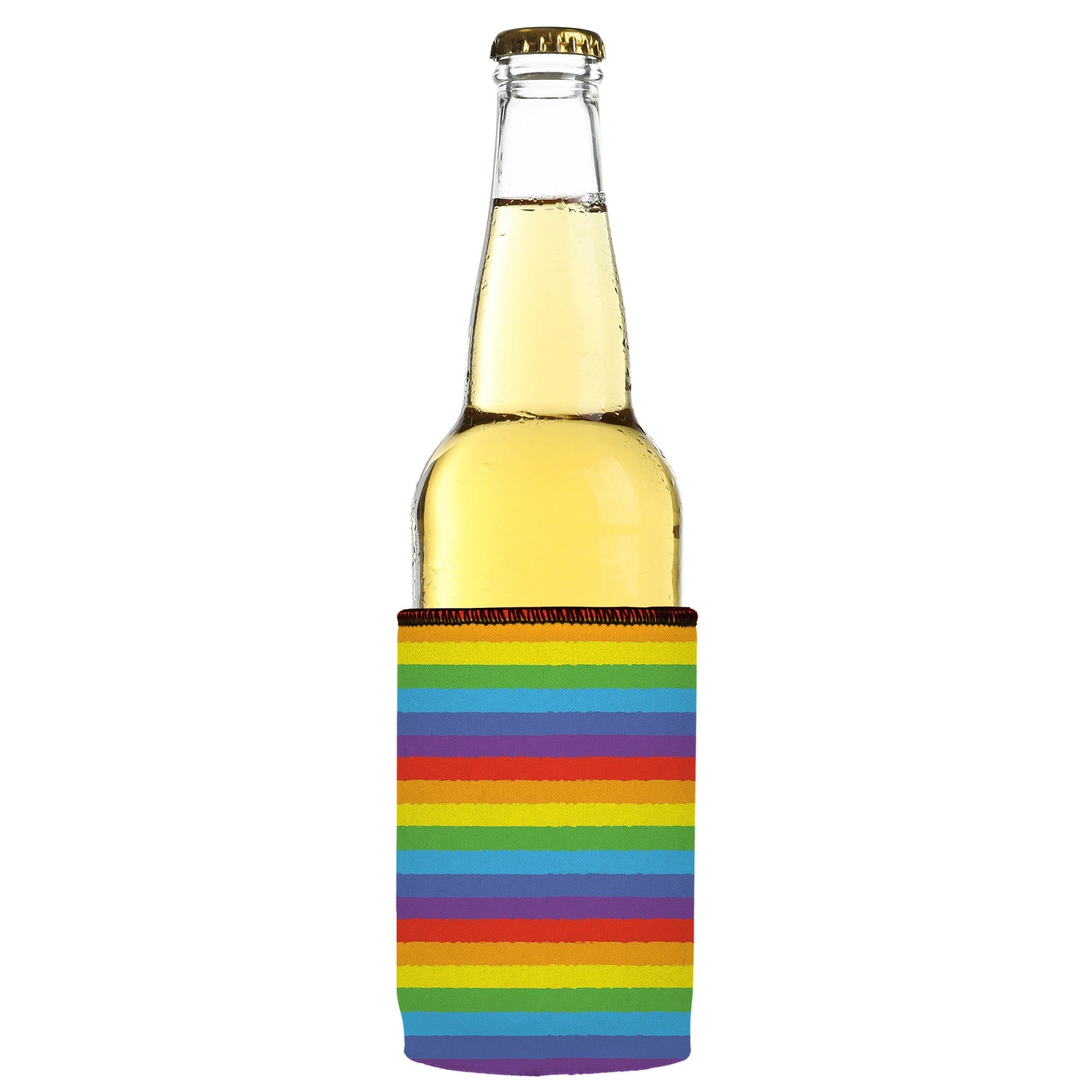 Stubbyz LGBTQ Pride Flag Stubby Cooler 2-Pack