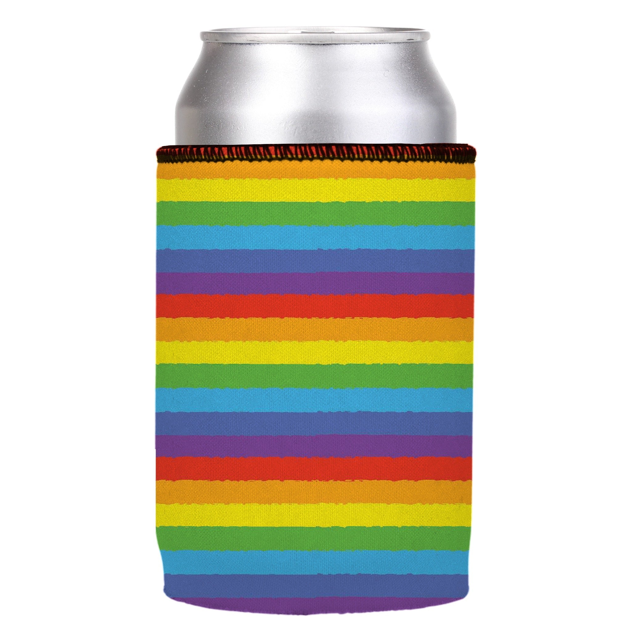 Stubbyz LGBTQ Pride Flag Stubby Cooler 2-Pack