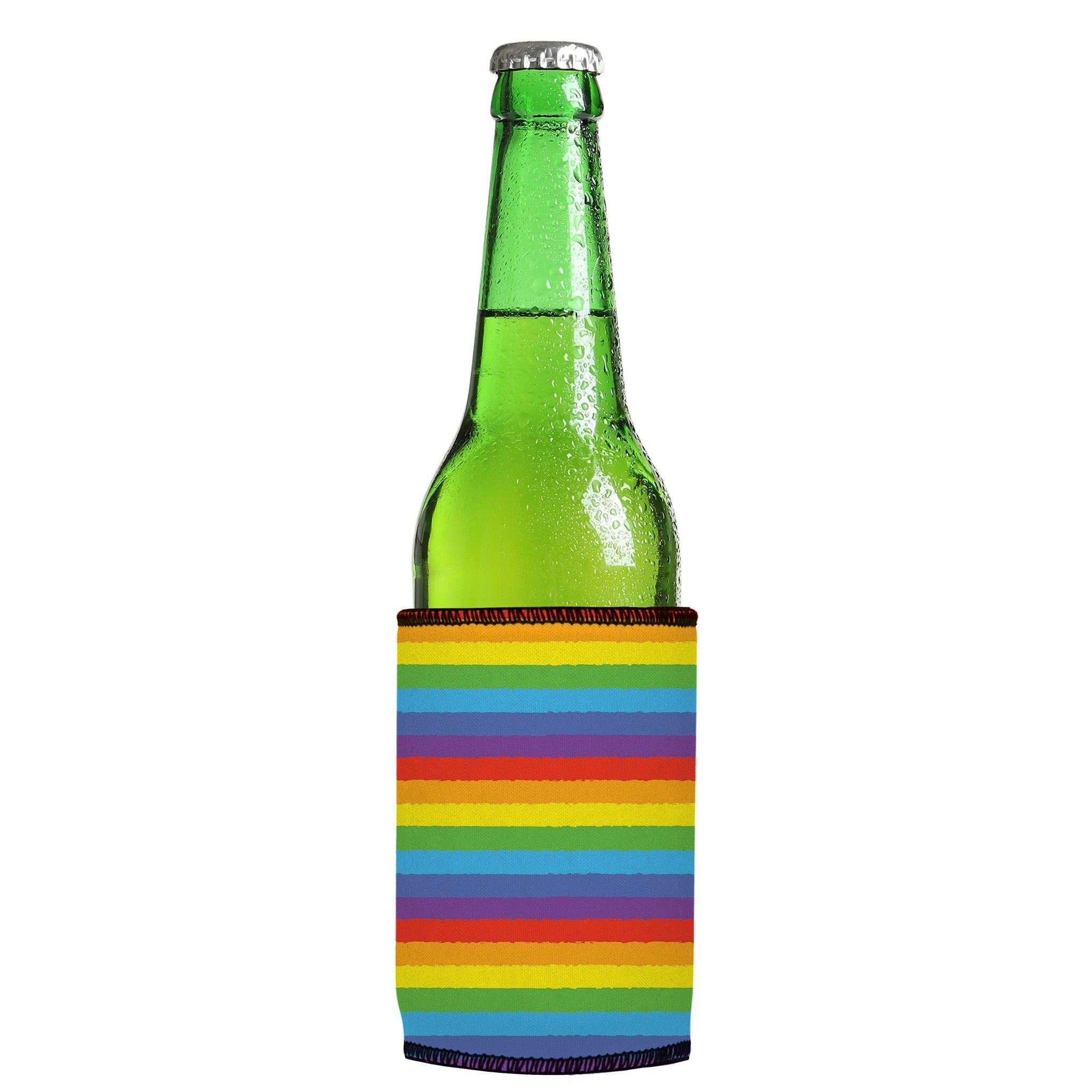 Stubbyz LGBTQ Pride Flag Stubby Cooler 2-Pack