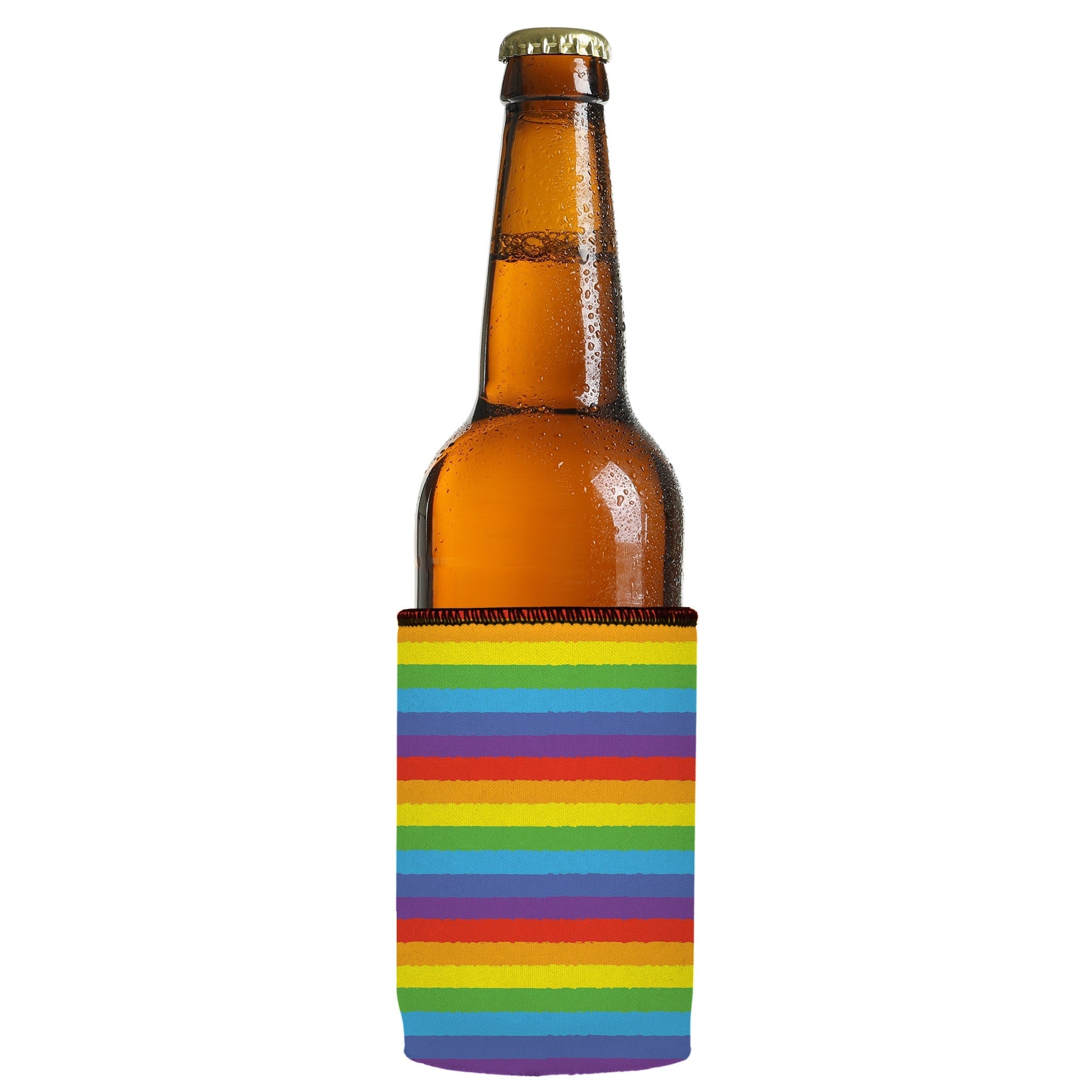 Stubbyz LGBTQ Pride Flag Stubby Cooler 2-Pack