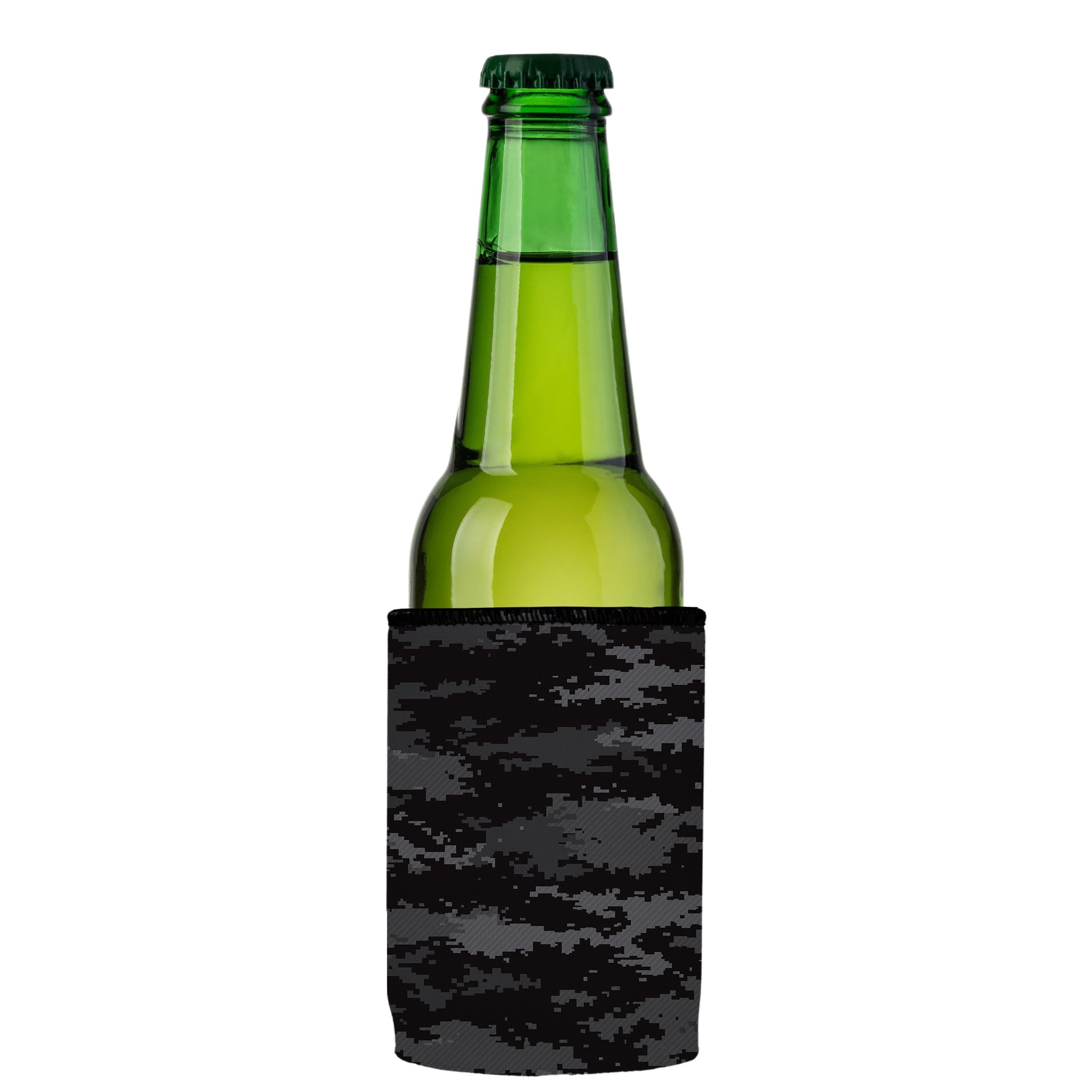Stubbyz Digital Pixel Black Camo Stubby Cooler 2-Pack