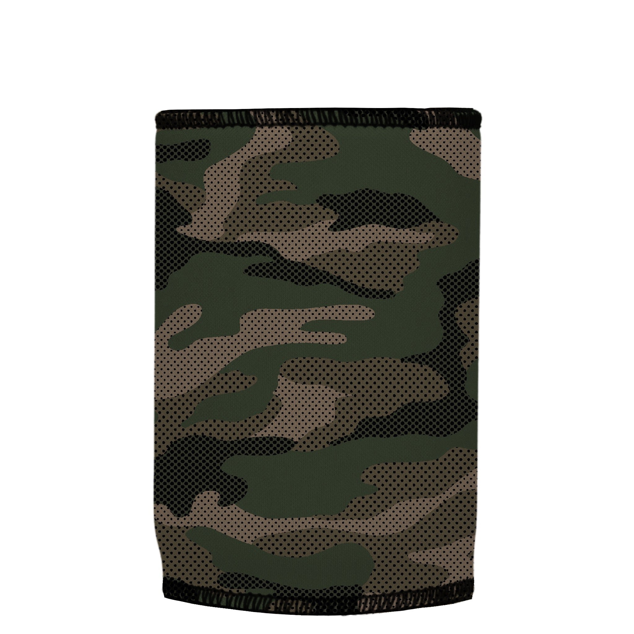 Stubbyz Green Camo Dot Pattern Stubby Cooler 2-Pack