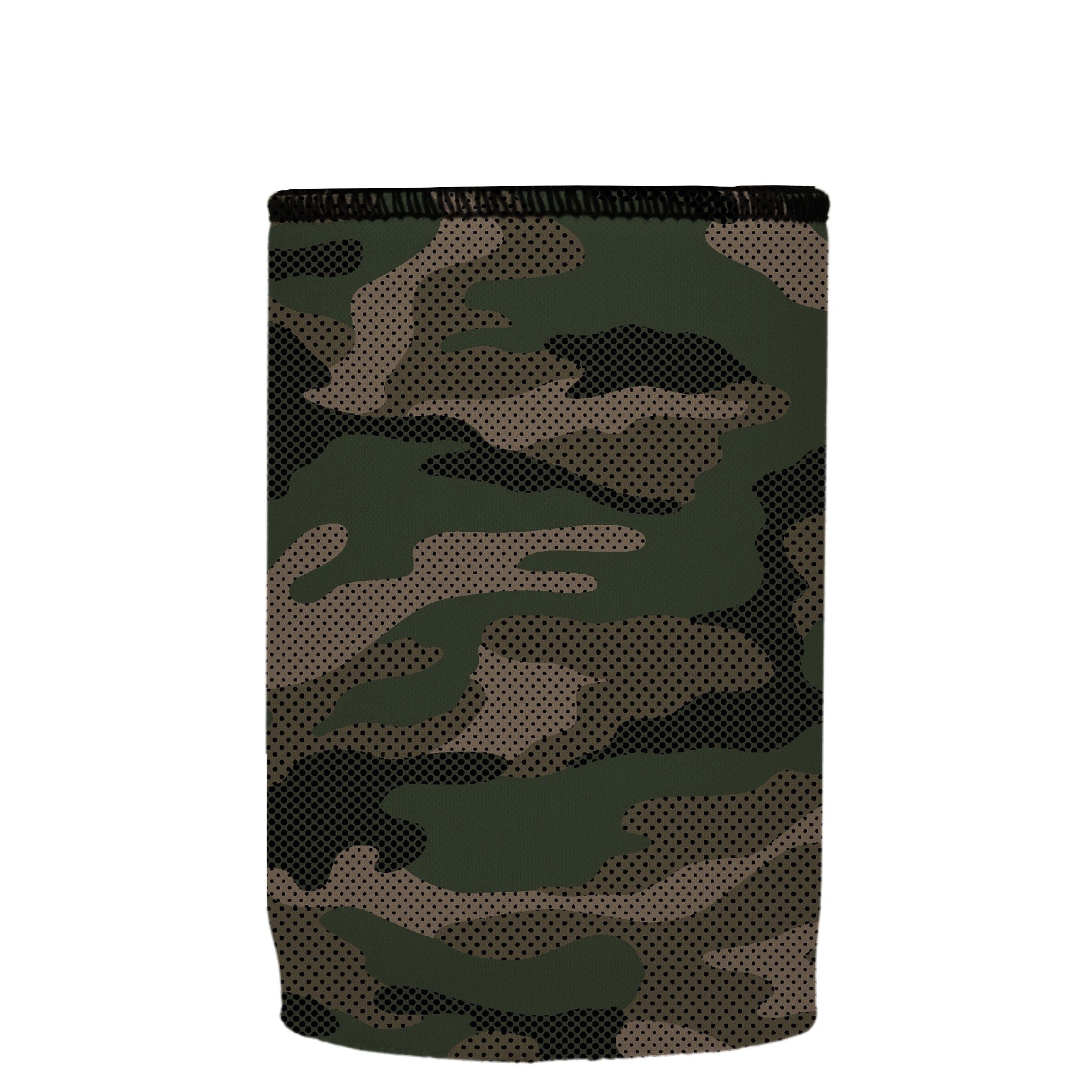 Stubbyz Green Camo Dot Pattern Stubby Cooler 2-Pack
