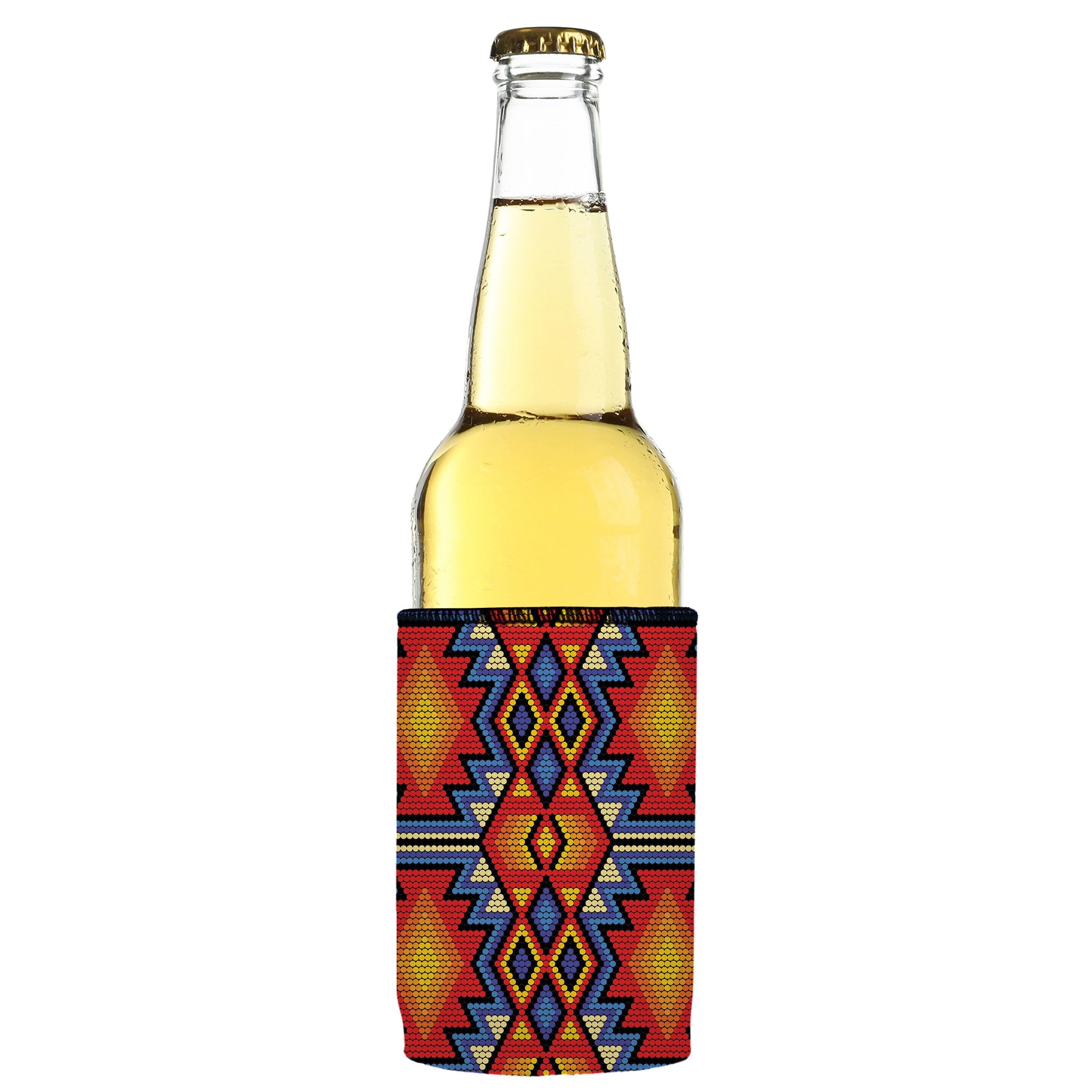 Stubbyz Huichol Beading Stubby Cooler