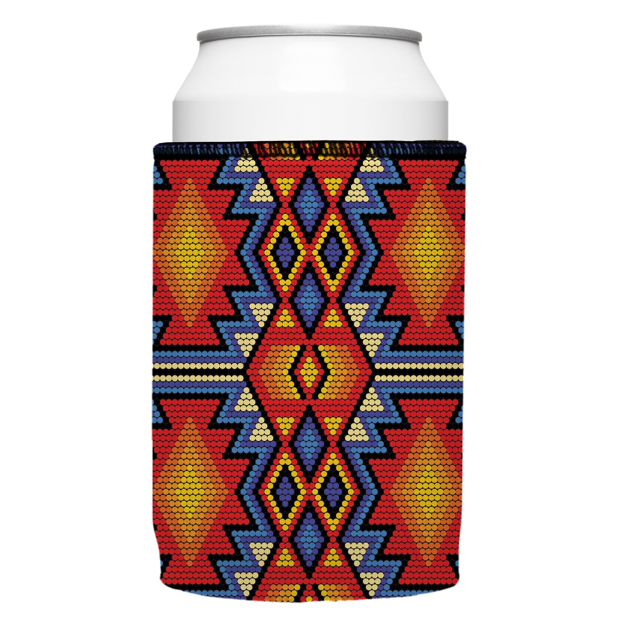 Stubbyz Huichol Beading Stubby Cooler