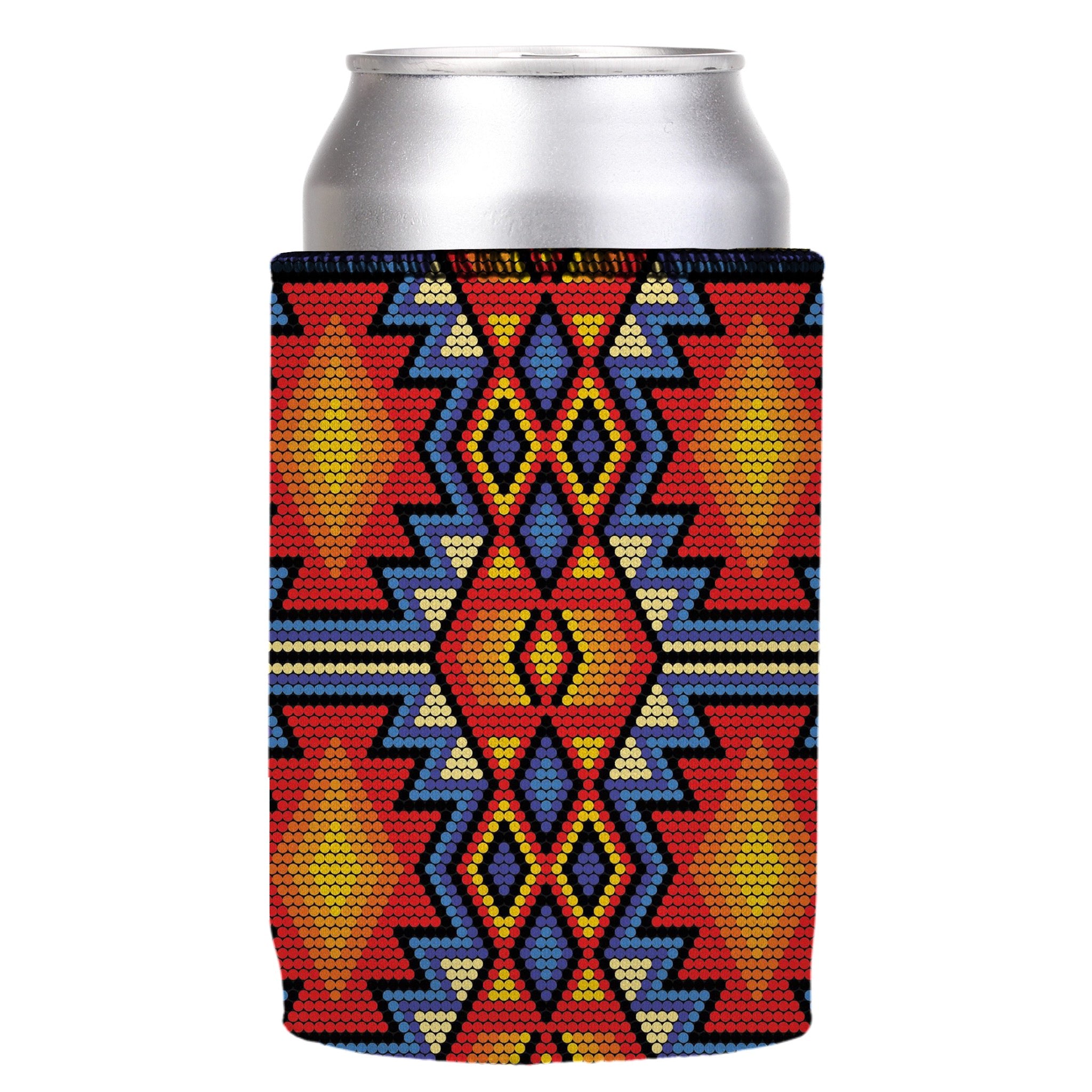 Stubbyz Huichol Beading Stubby Cooler