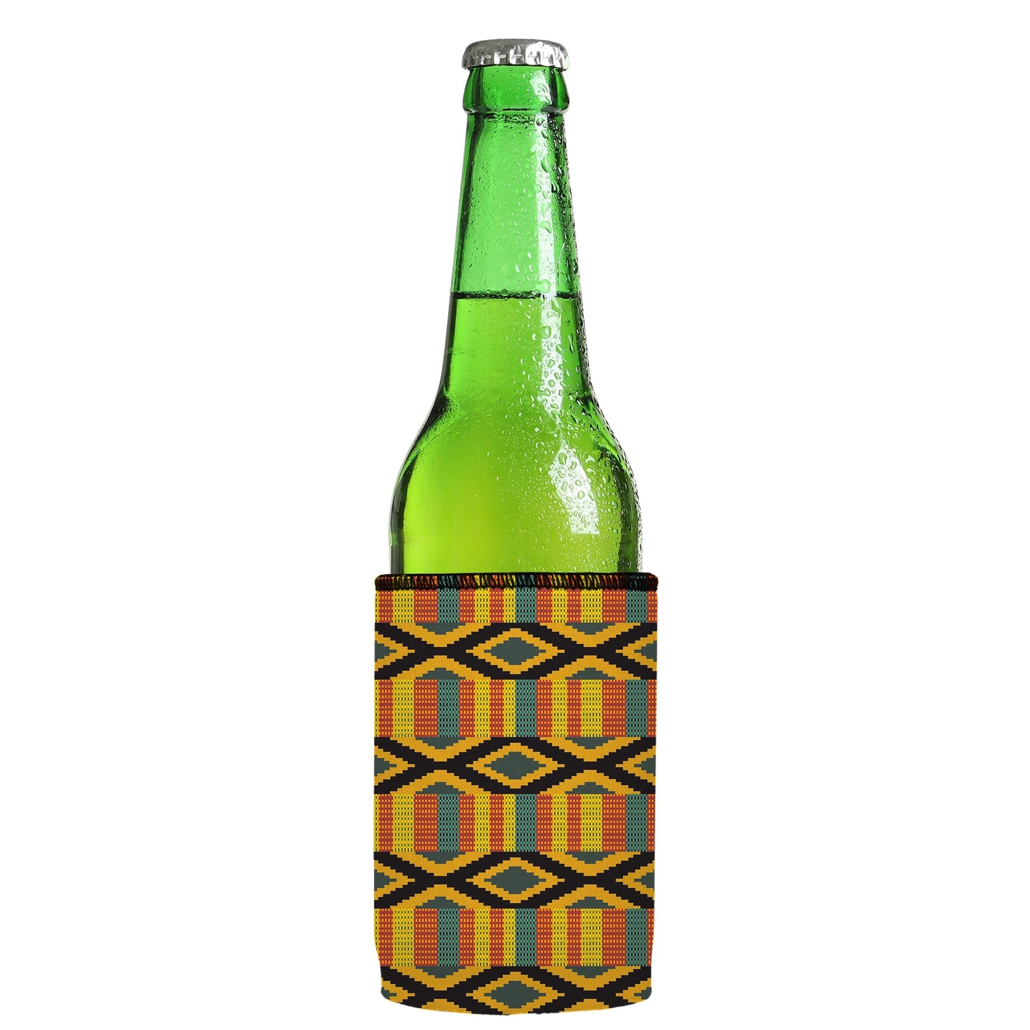 Stubbyz Ghana Kente Pattern Stubby Cooler 2-Pack