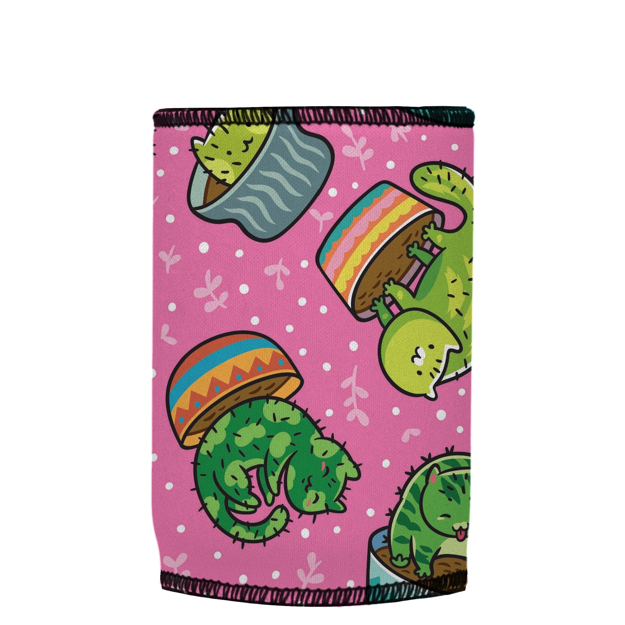 Stubbyz Cats in a Flowerpot Stubby Cooler 2-Pack