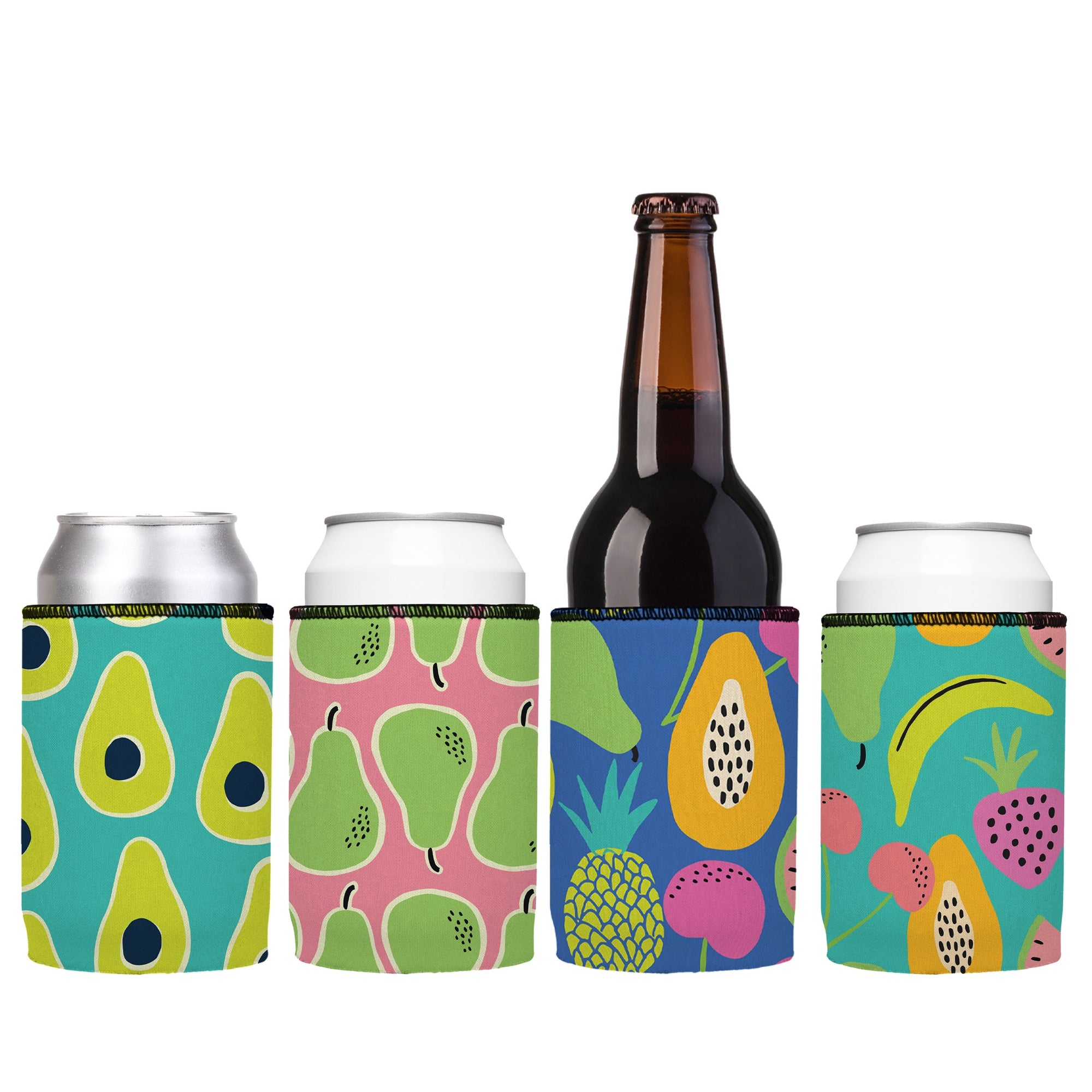 Stubbyz Fruit Salad Stubby Cooler 4-Pack