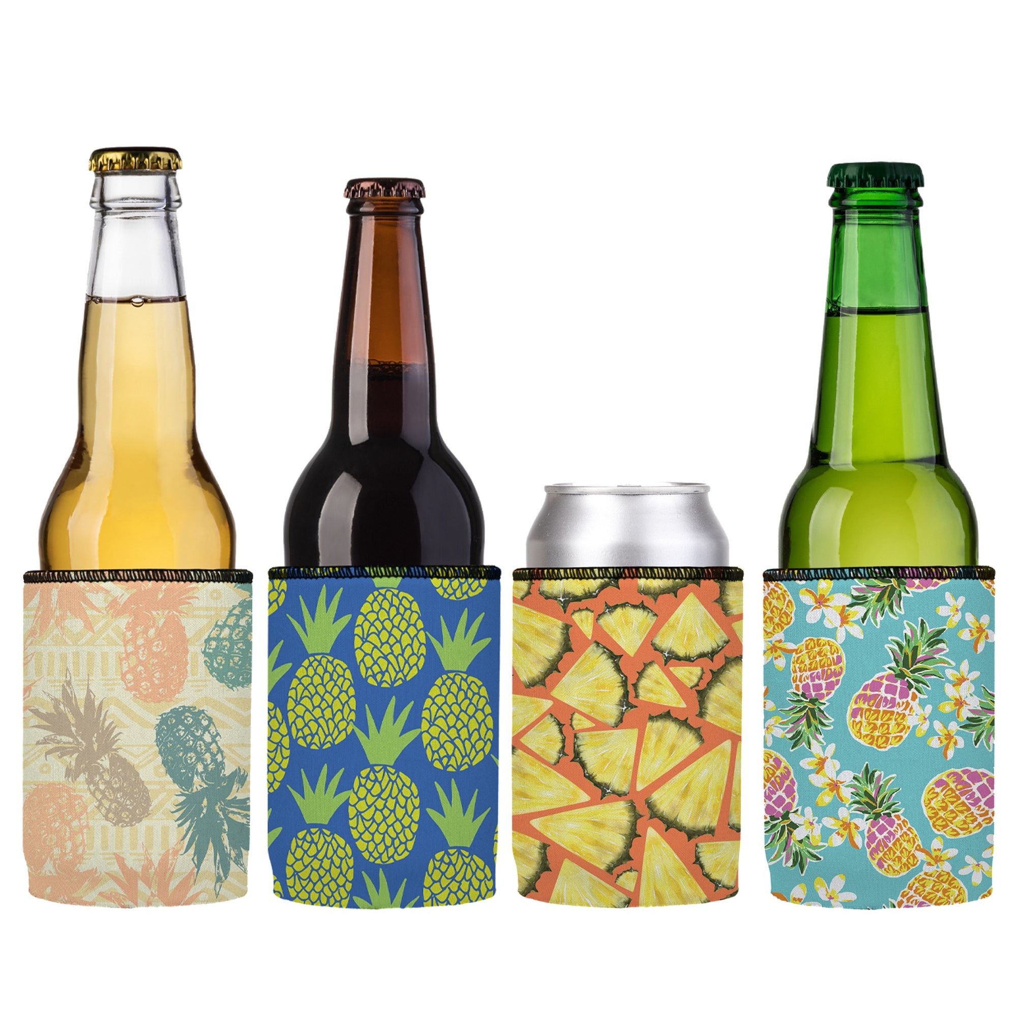 Stubbyz Just Pineapples Stubby Cooler 4-Pack