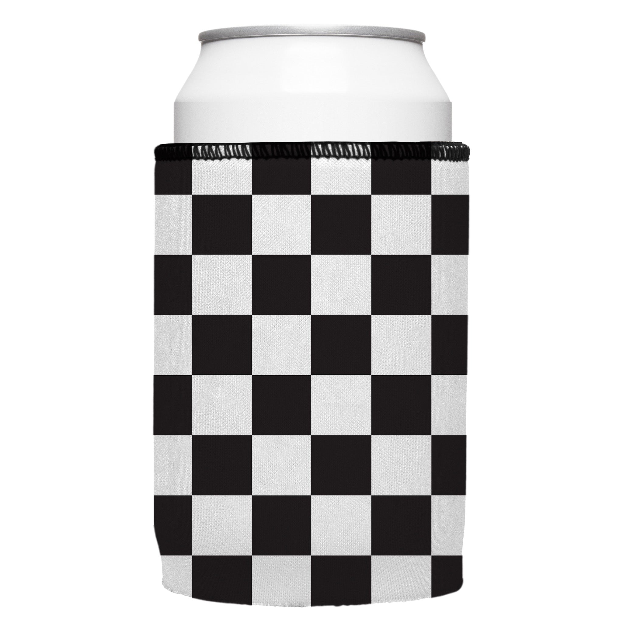 Stubbyz Small Checkerboard Stubby Cooler 2-Pack