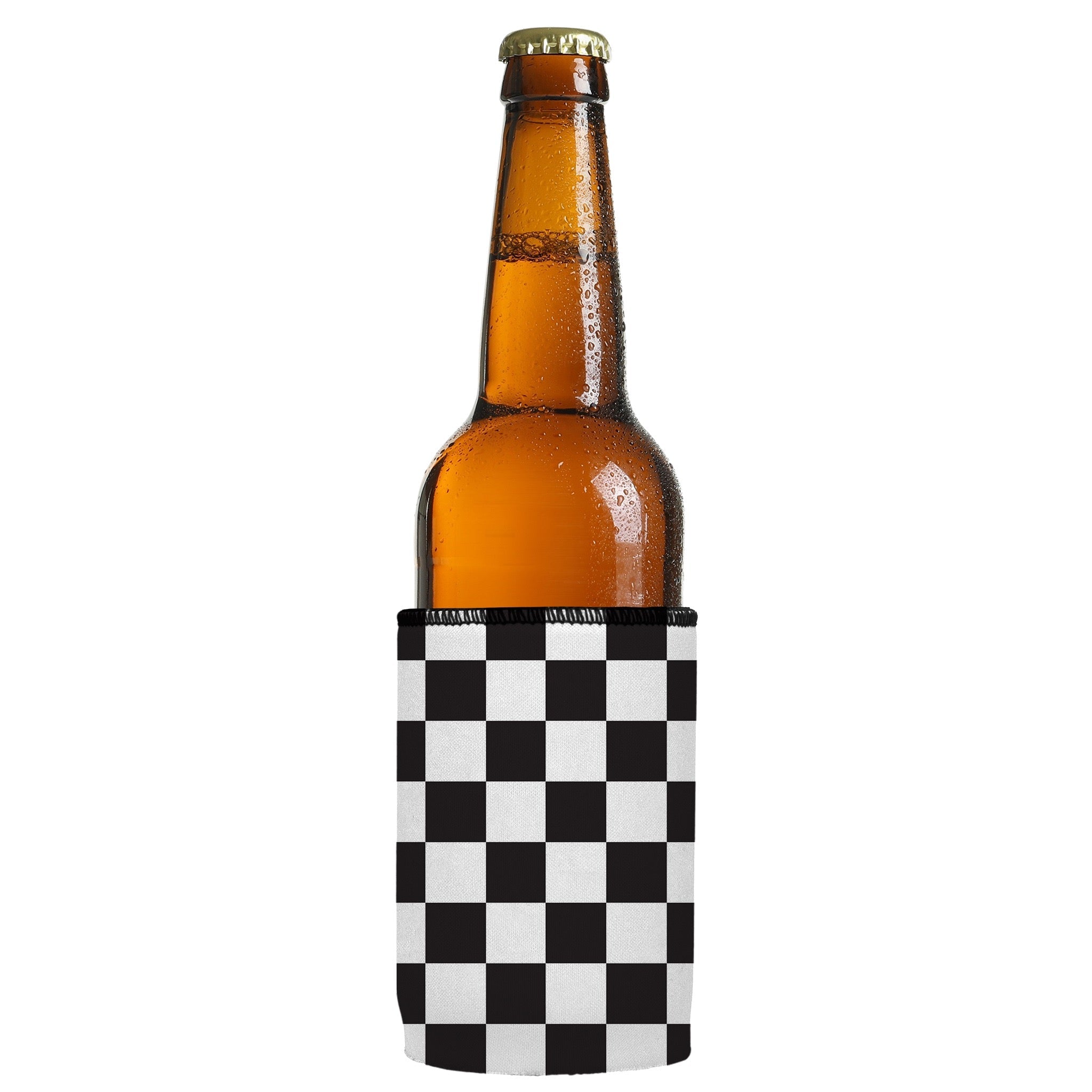 Stubbyz Small Checkerboard Stubby Cooler 2-Pack