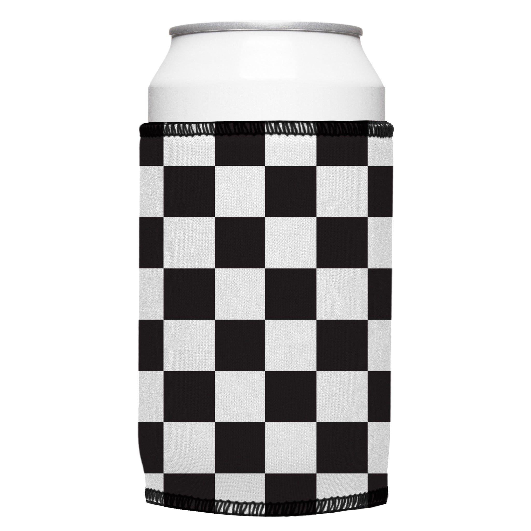 Stubbyz Small Checkerboard Stubby Cooler 2-Pack