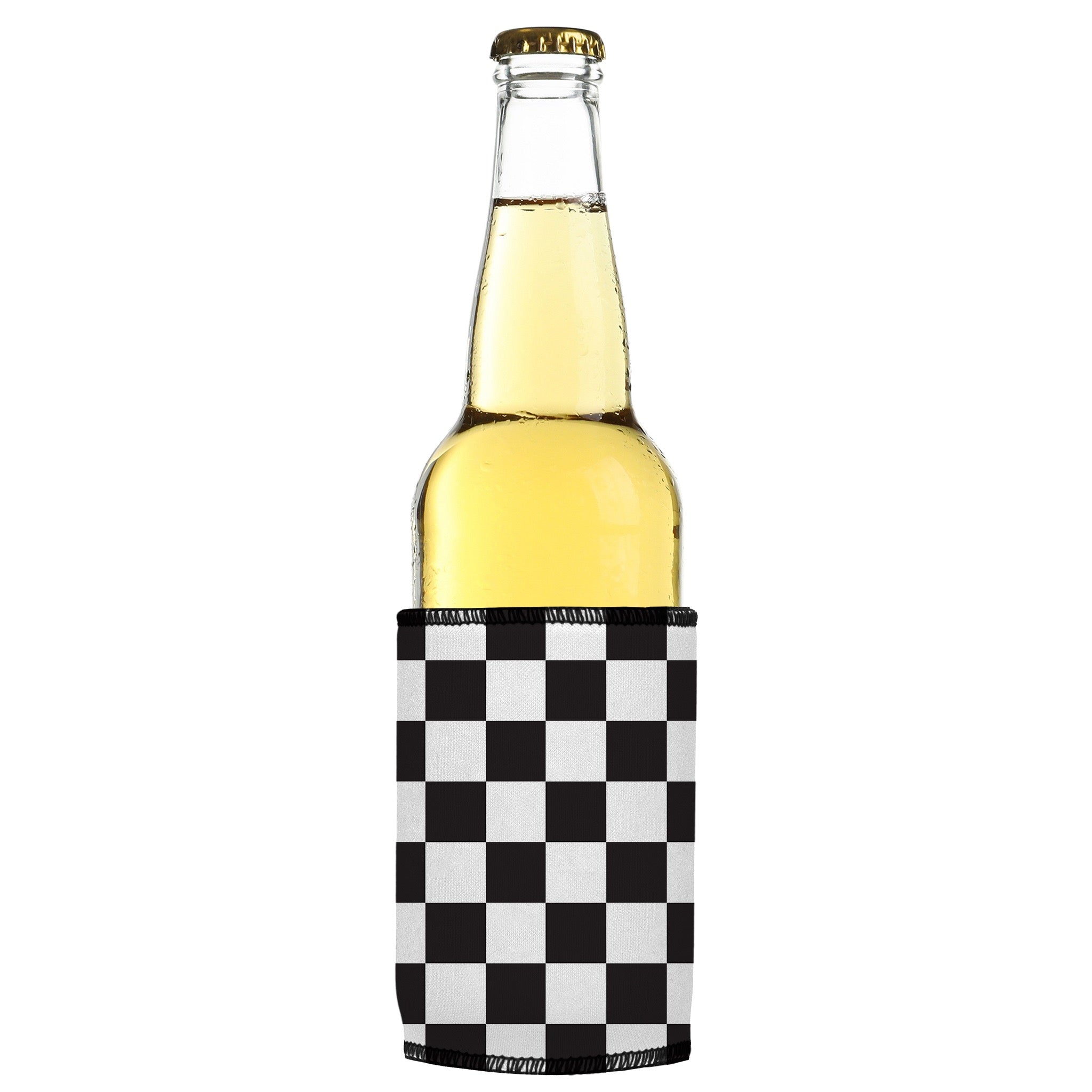 Stubbyz Small Checkerboard Stubby Cooler 2-Pack