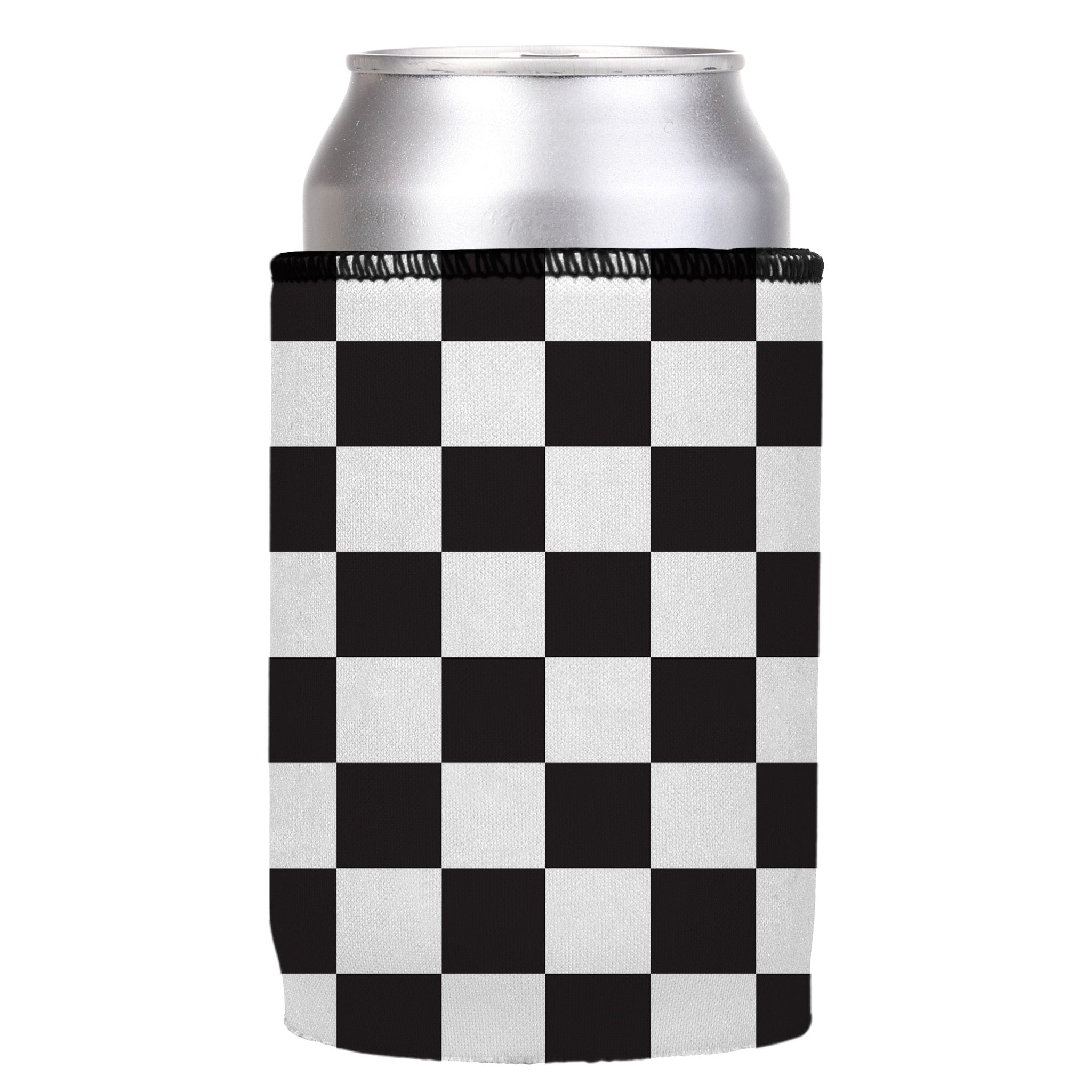 Stubbyz Small Checkerboard Stubby Cooler 2-Pack