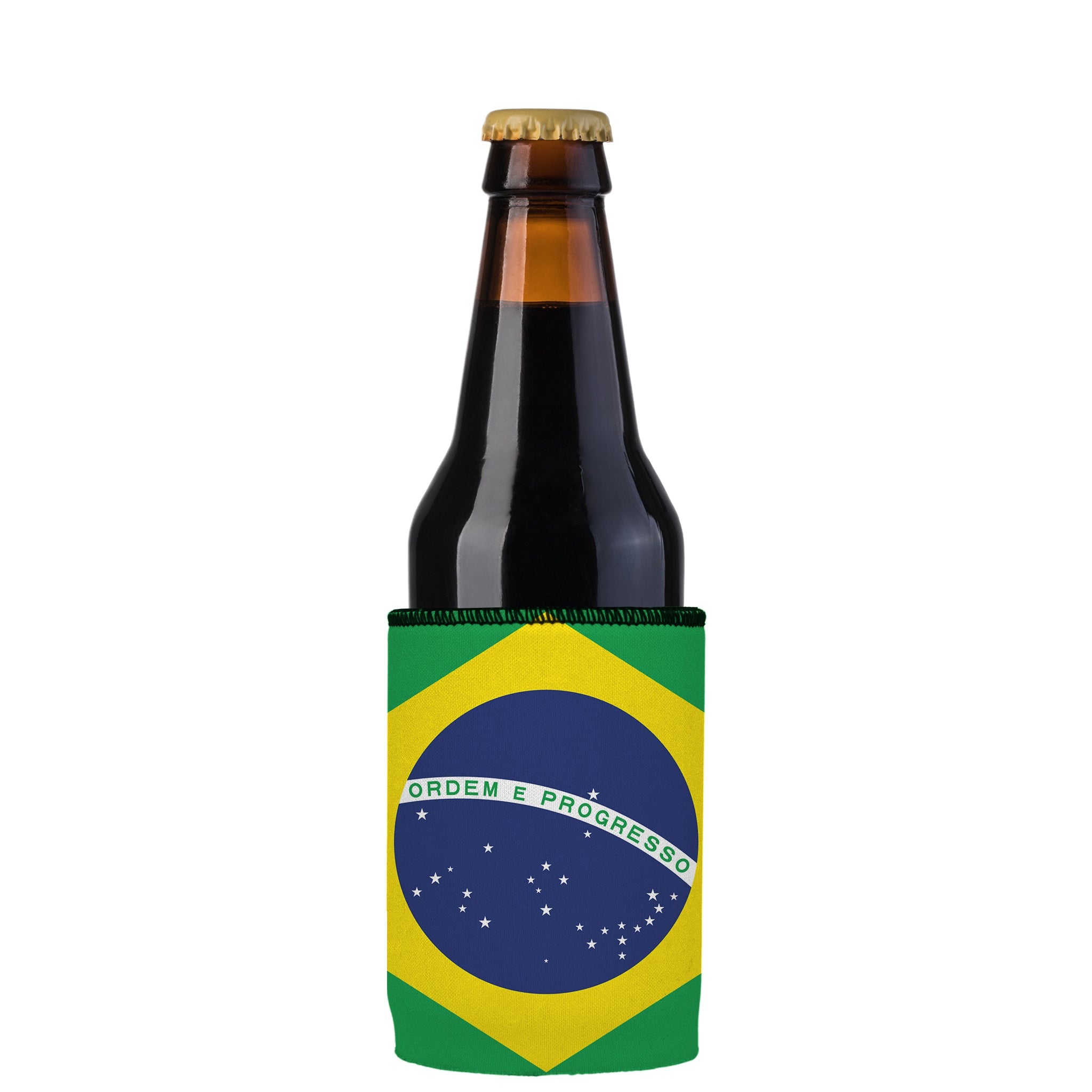 Stubbyz Brazilian Flag Stubby Cooler 3-Pack
