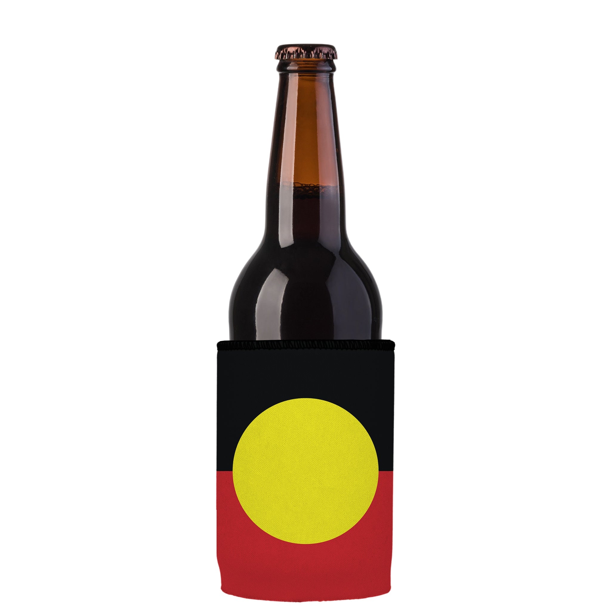 Stubbyz Aboriginal Flag Stubby Cooler 2-Pack