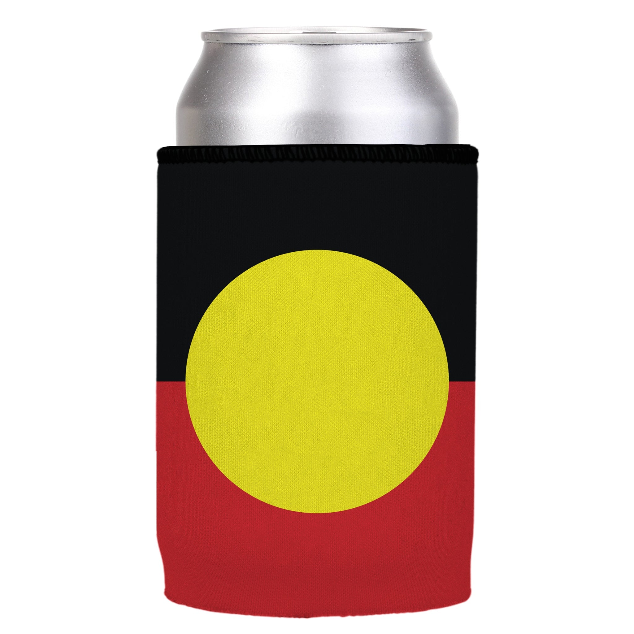 Stubbyz Aboriginal Flag Stubby Cooler 2-Pack