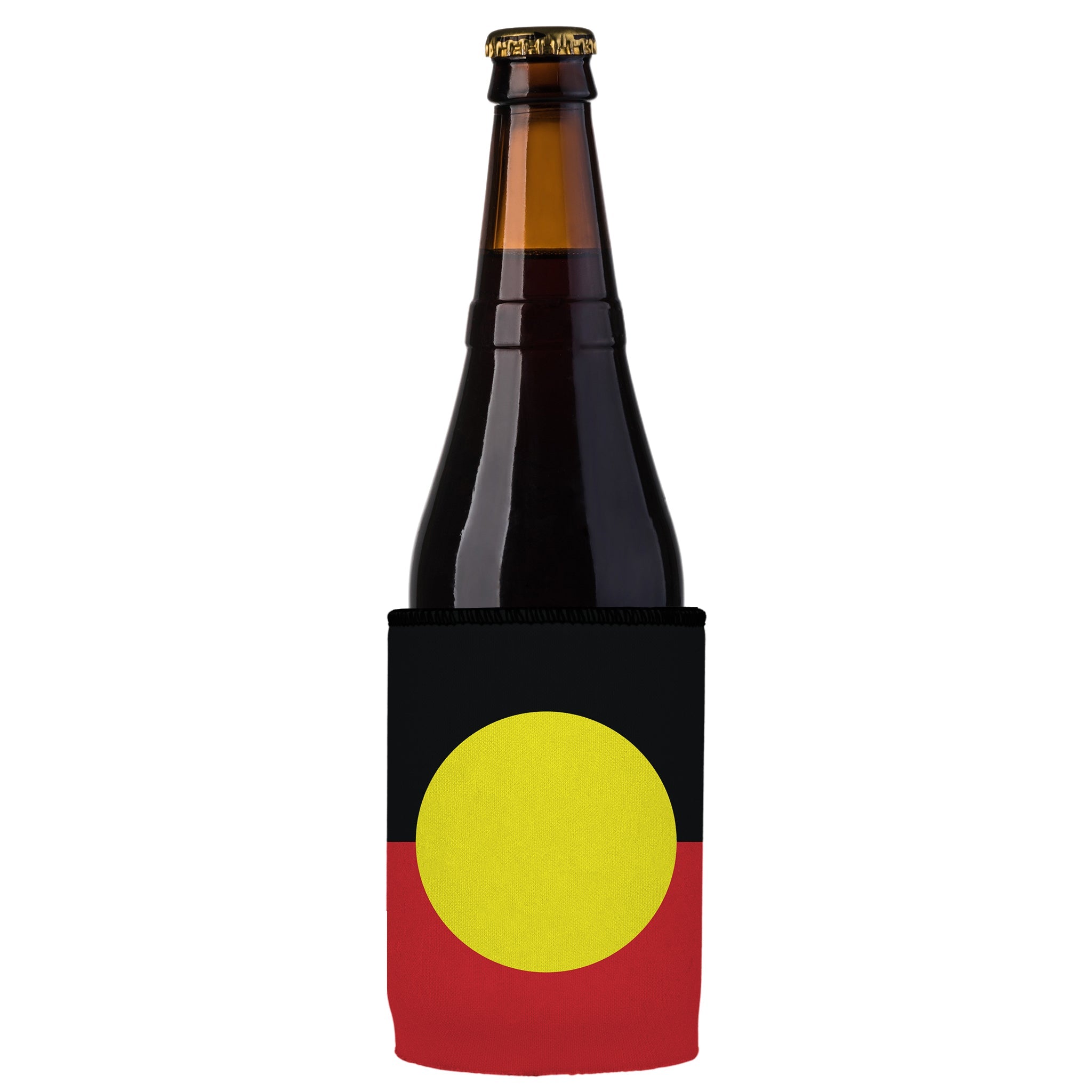 Stubbyz Aboriginal Flag Stubby Cooler 2-Pack