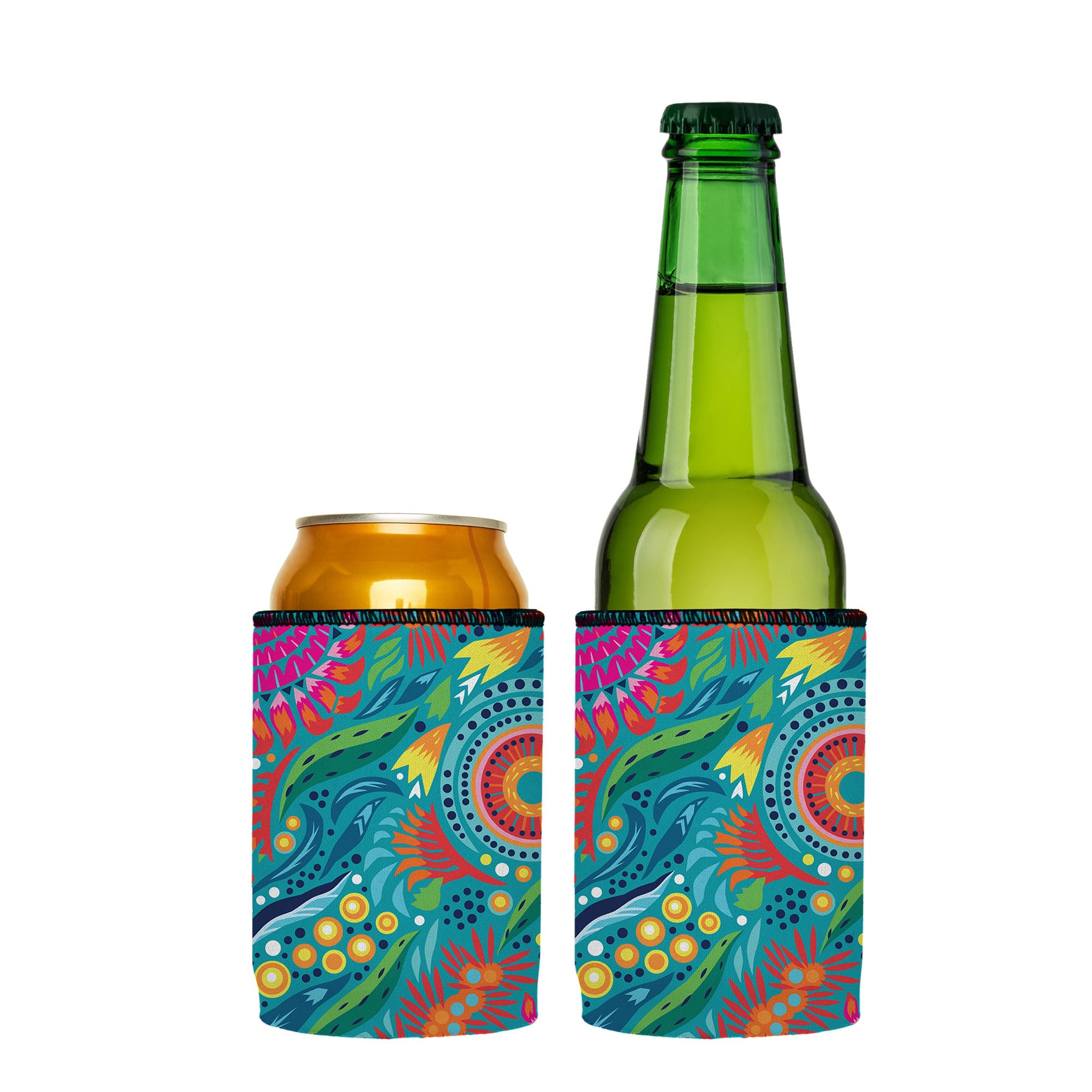 Stubbyz Australian Flowers II Stubby Cooler 2-Pack