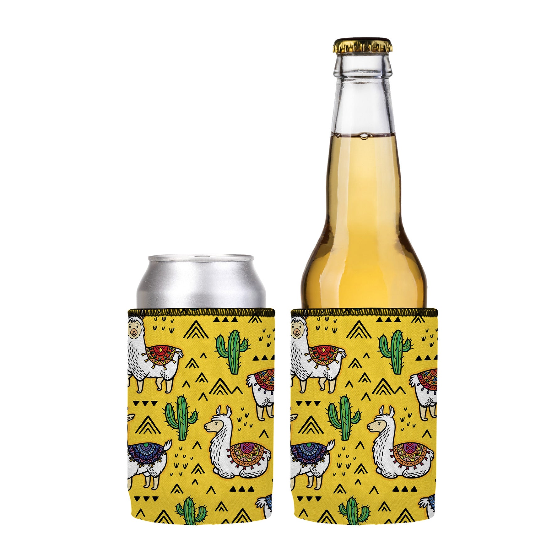 Stubbyz Llamas & Cactus Stubby Cooler 2-Pack
