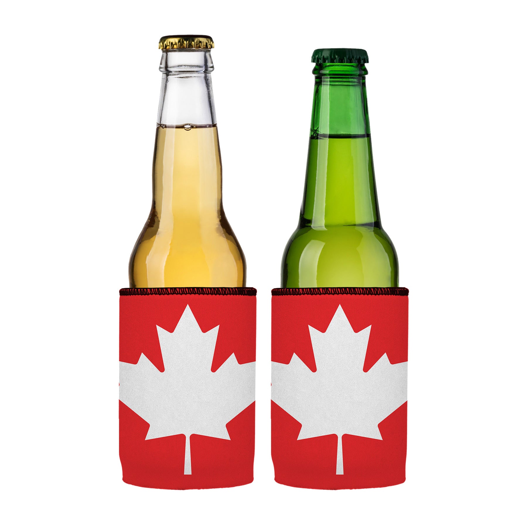 Stubbyz Canadian Flag Stubby Cooler 2-Pack