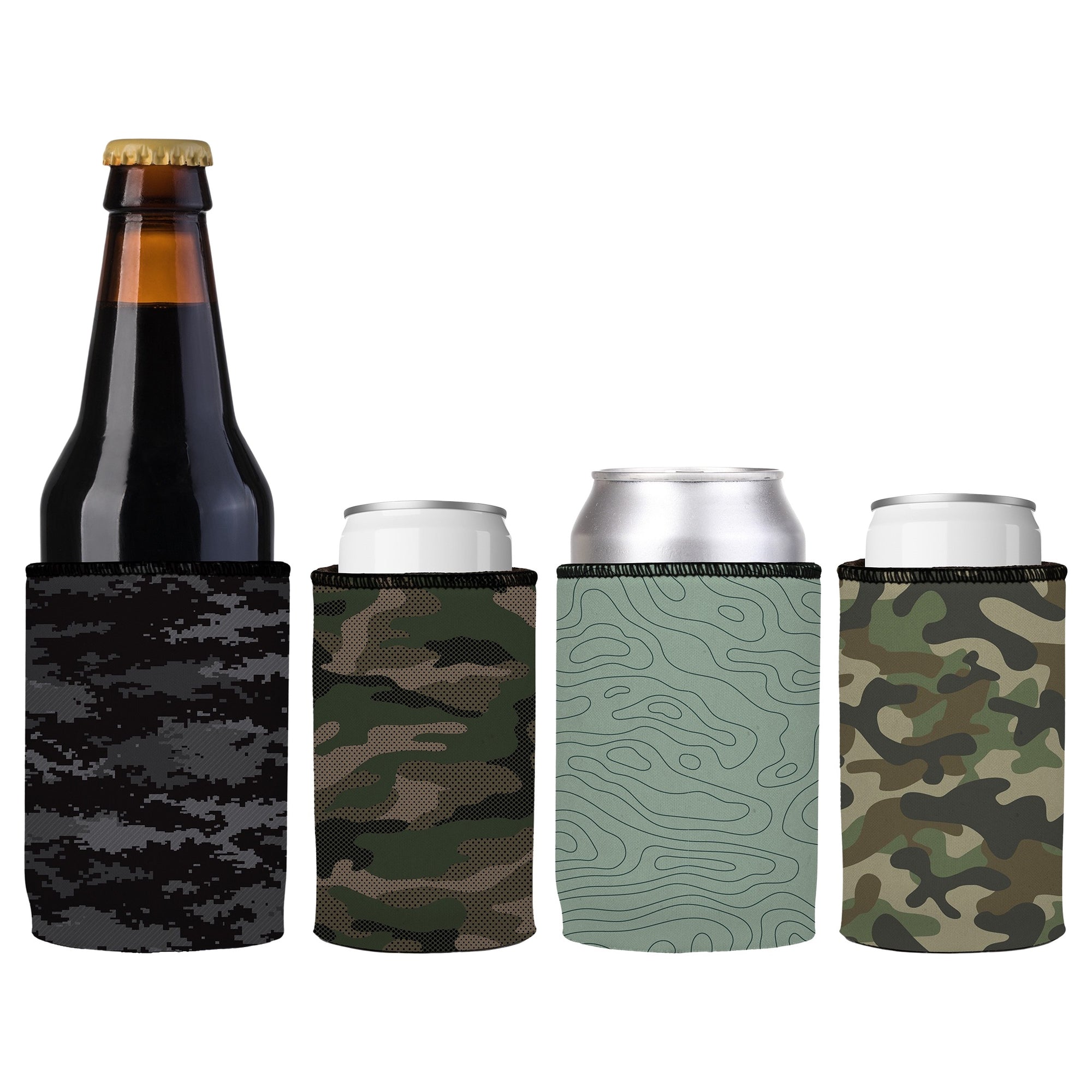 Stubbyz Just Camo Stubby Cooler 4-Pack