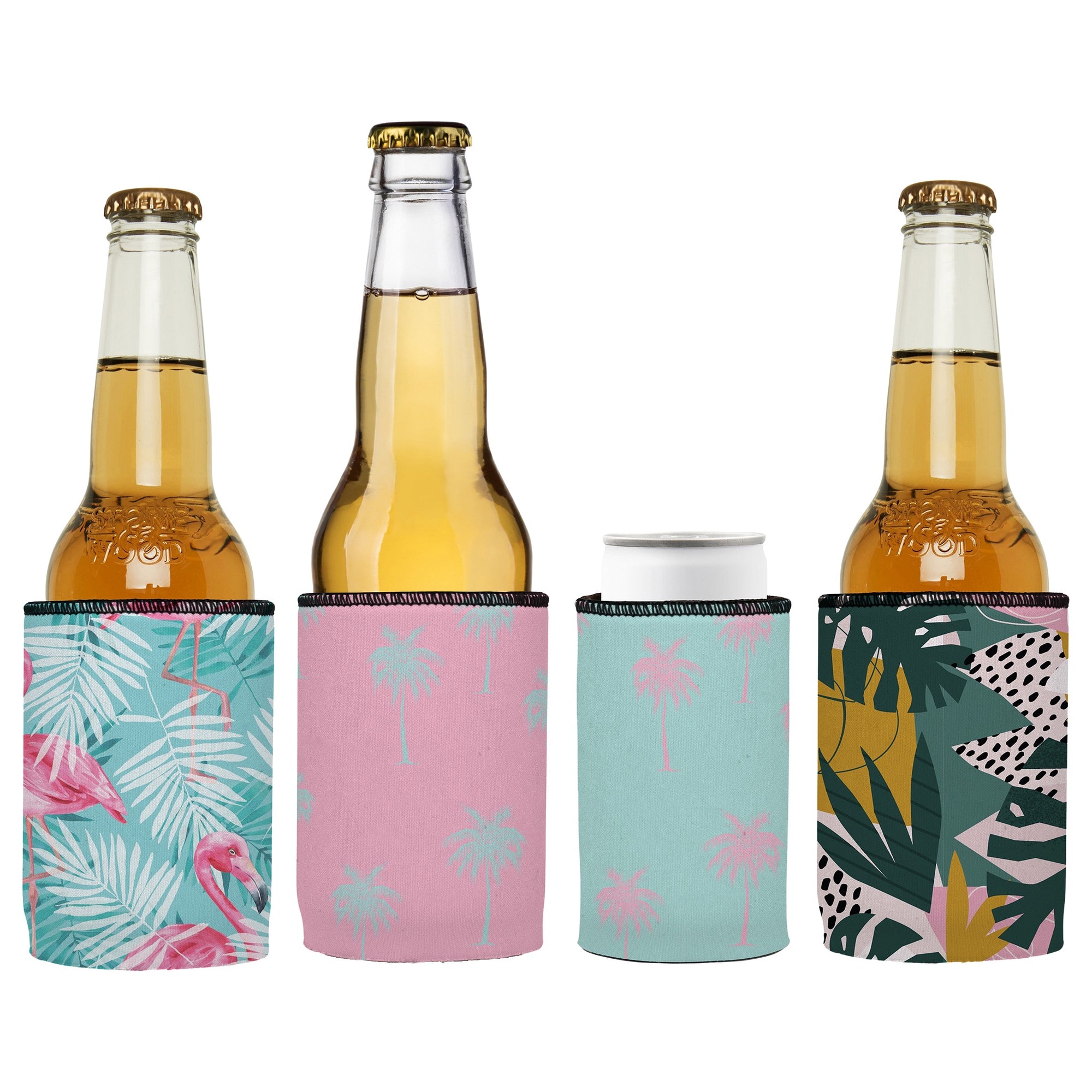 Stubbyz Miami Beach Stubby Cooler 4-Pack
