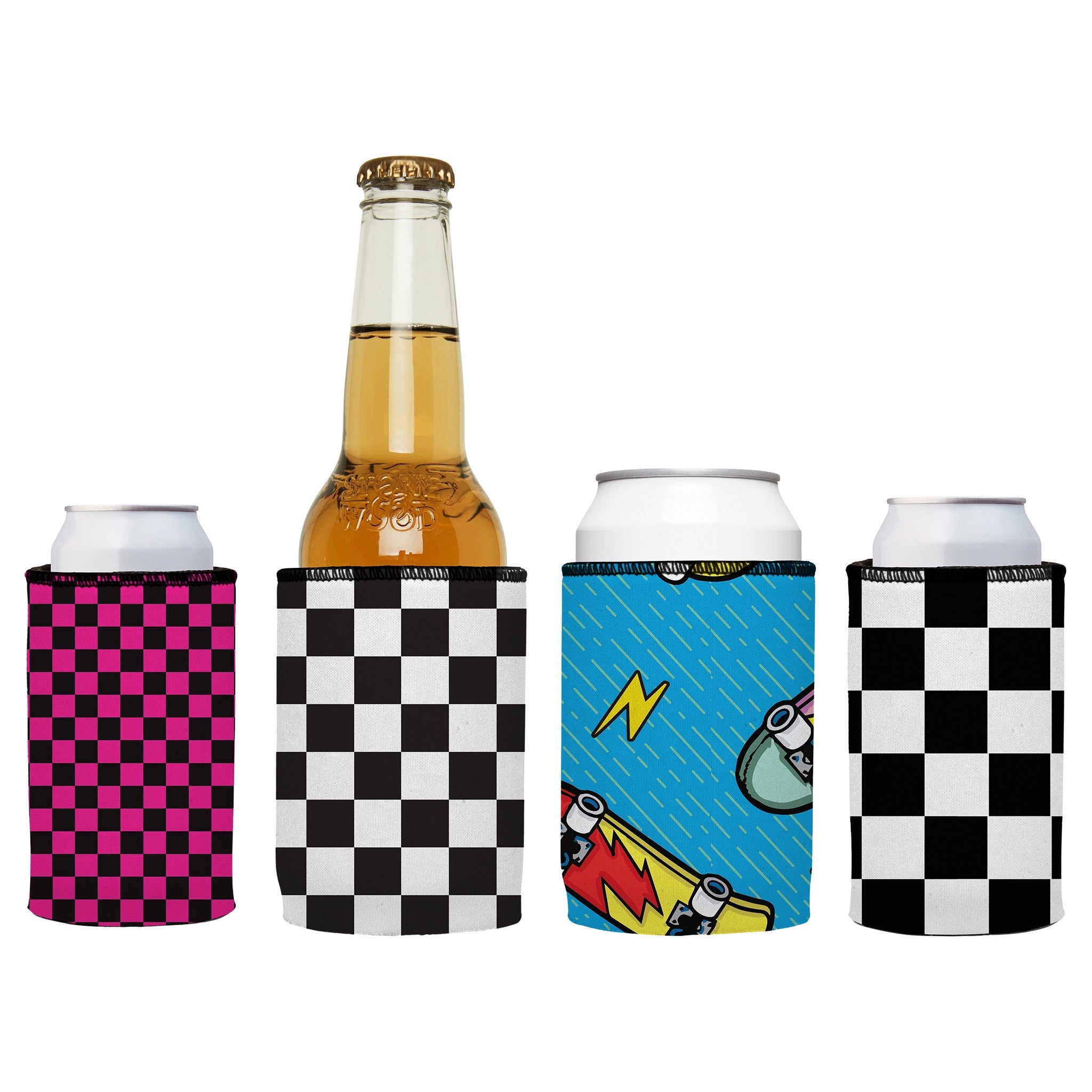 Stubbyz Skate & Destroy Stubby Cooler 4-Pack