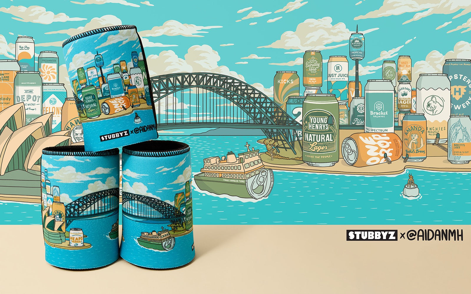 Aidan Howes x Stubbyz: The 27 Breweries Hiding in Sydney Harbeer