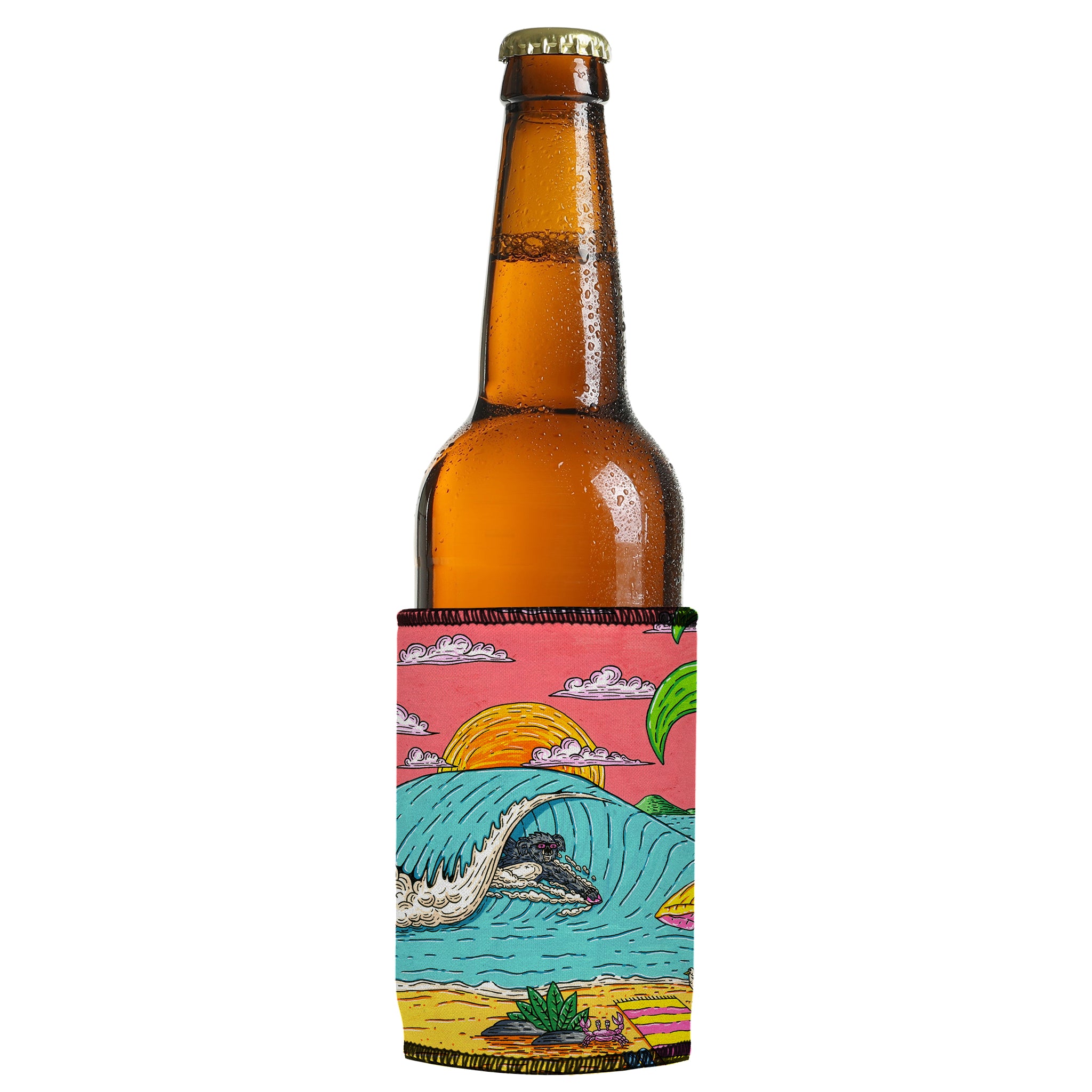 Stubbyz x Mulga Barry the Bodysurfing Koala Stubby Cooler