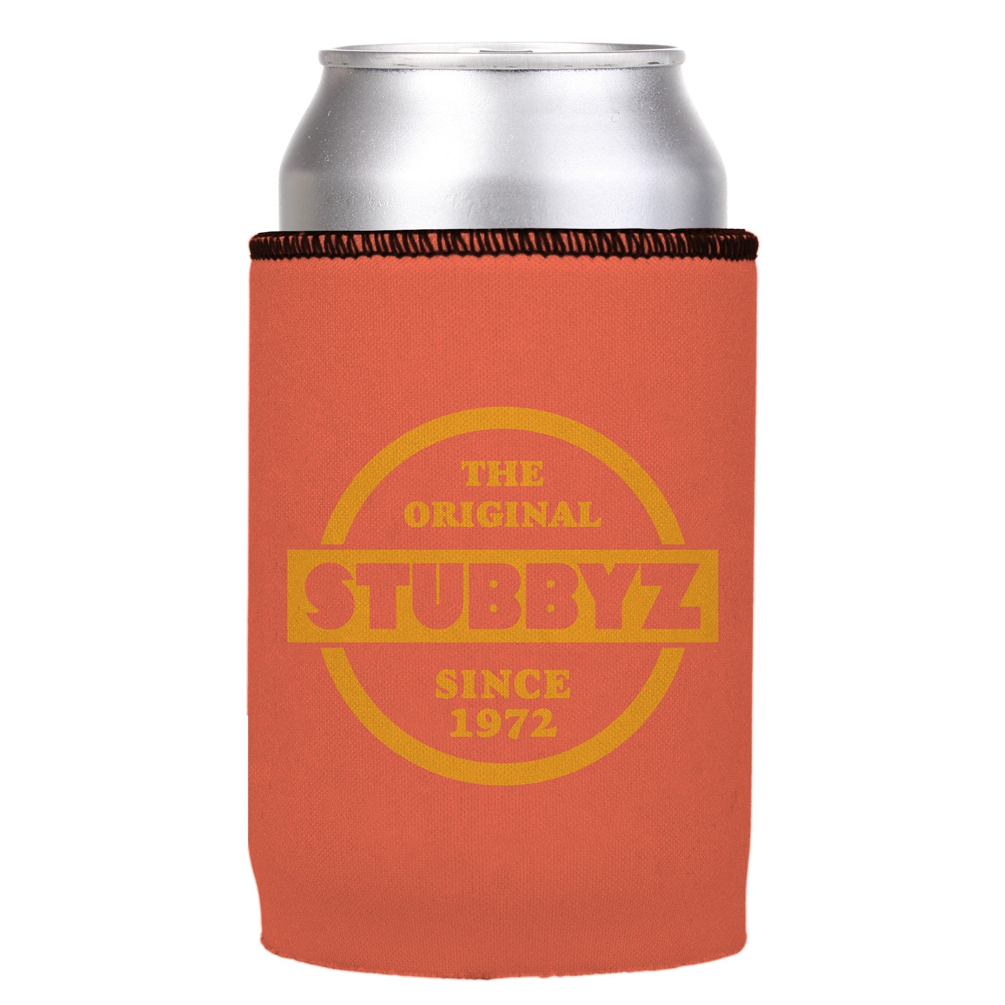 The Original Stubbyz Stubby Cooler (Coral) 2-Pack