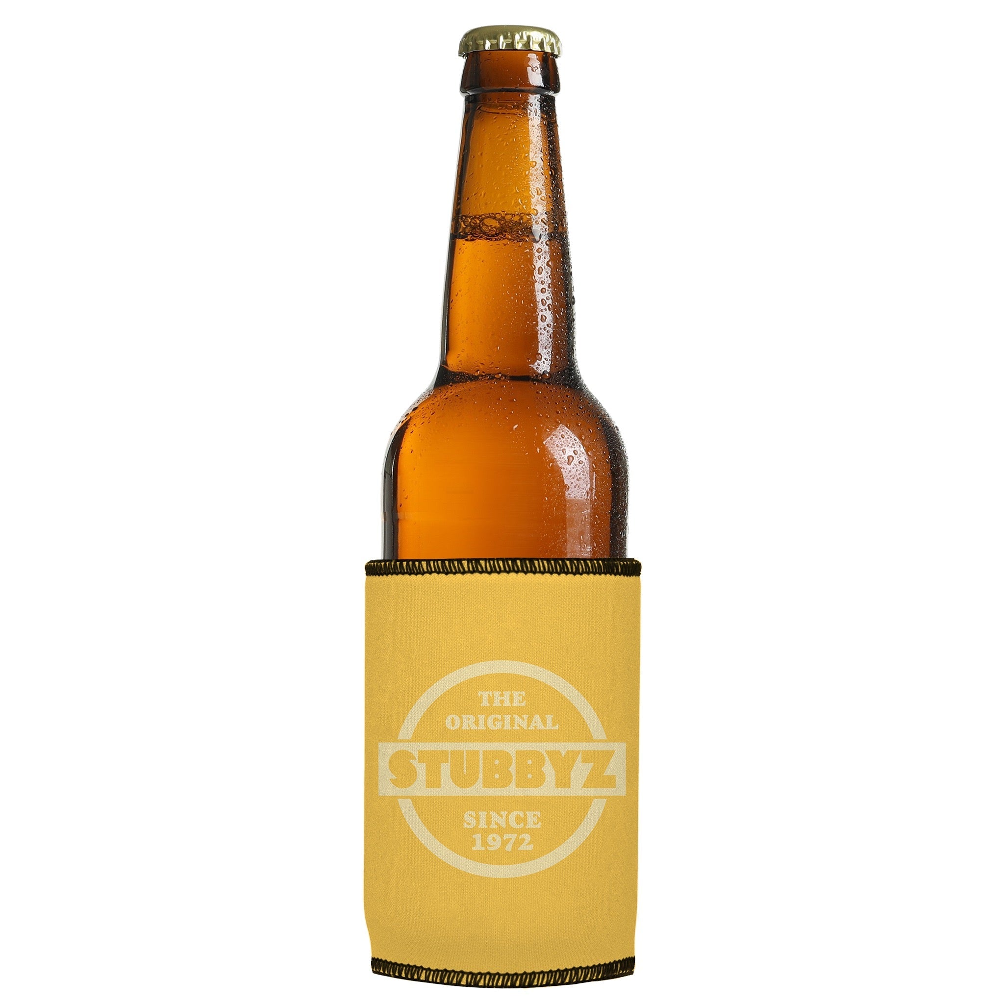 The Original Stubbyz Stubby Cooler (Mustard) 3-Pack