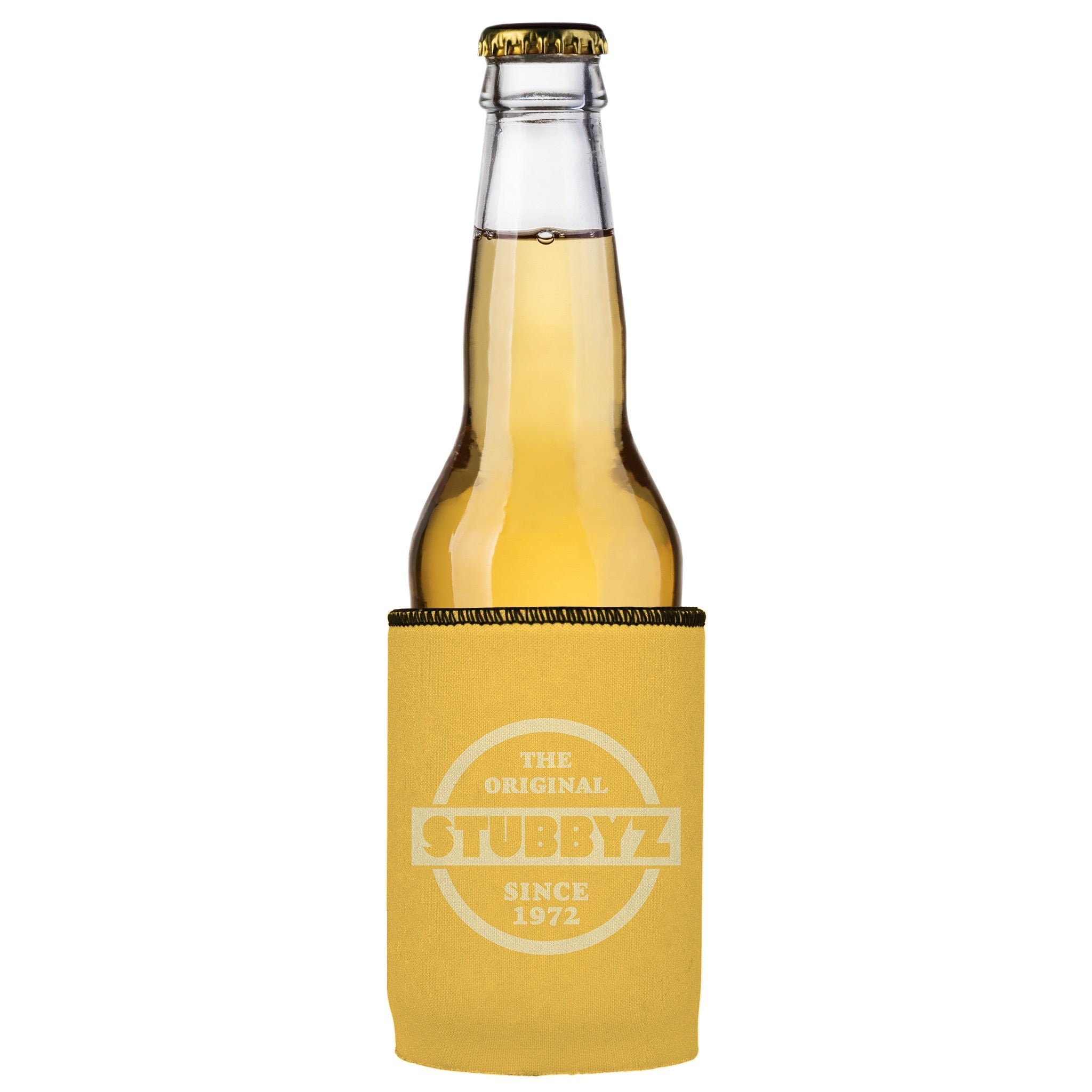 The Original Stubbyz Stubby Cooler (Mustard) 3-Pack