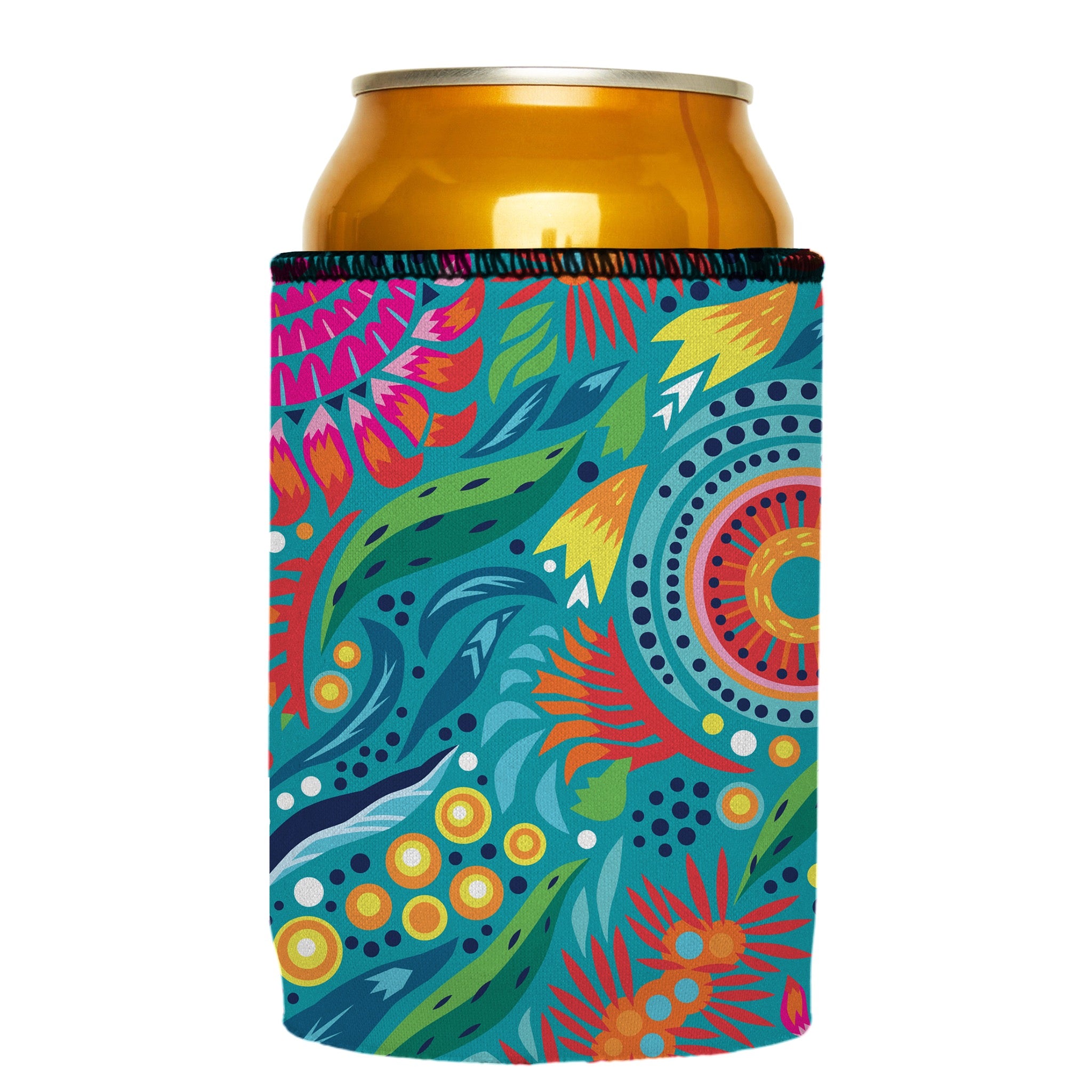 Stubbyz Australian Flowers II Stubby Cooler