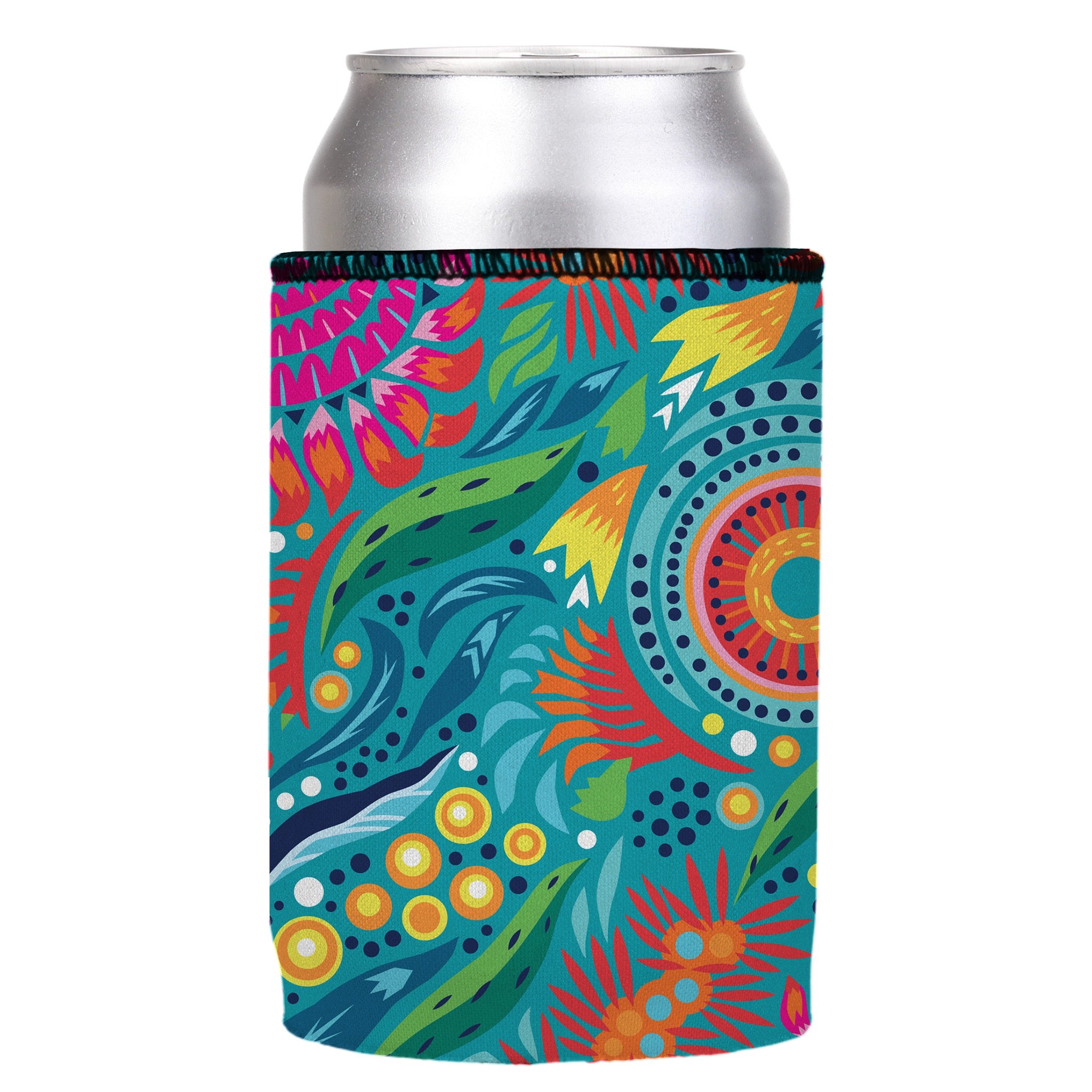 Stubbyz Australian Flowers II Stubby Cooler