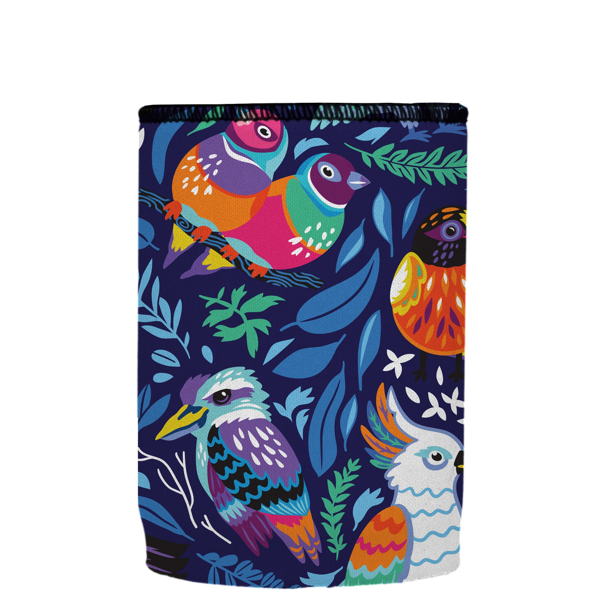 Stubbyz Aussie Birds IV Stubby Cooler, Australian Made by Stubbyz, view 2